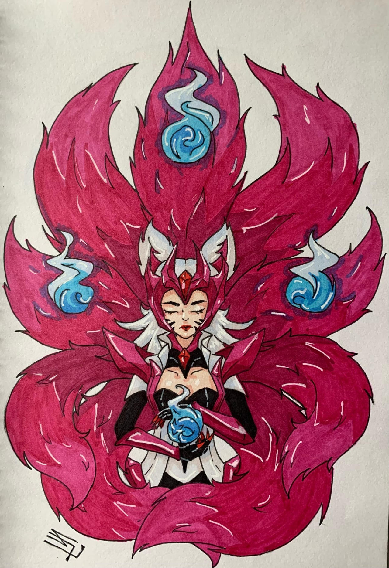 Mythmaker Ahri Ahri by Nooclerinum on DeviantArt