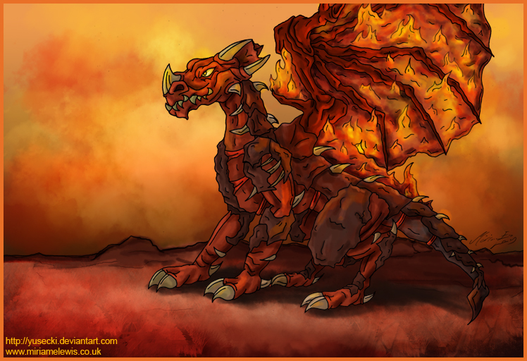 Magma Dragon by Yusecki