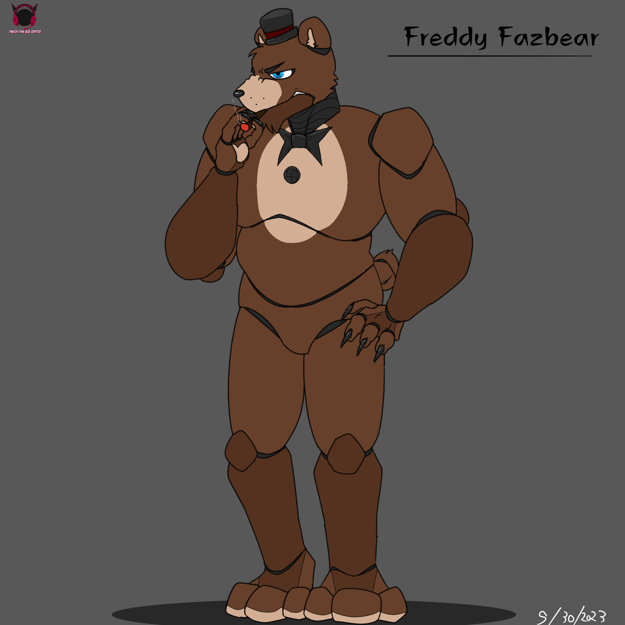 Freddy Fazbear fnaf 1 icon (REMAKE) by zueiroooooooooooo on DeviantArt