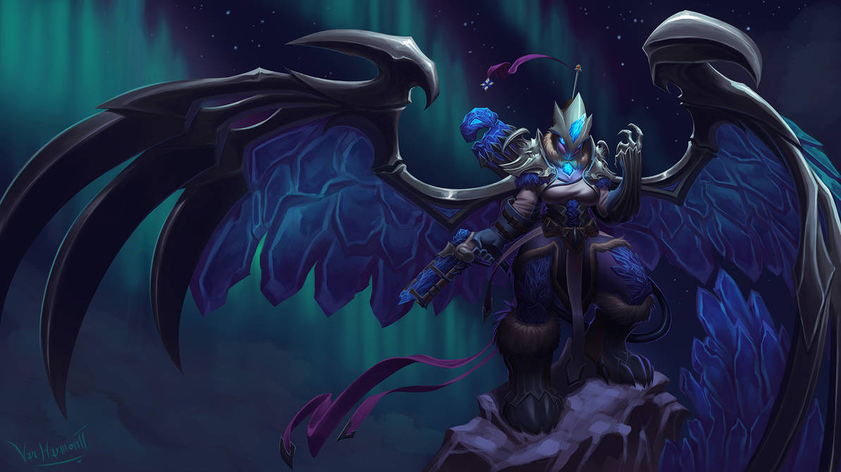 Commission: Blackfrost Anivia + Mei by VanHarmontt Commission: Blackfrost Anivia + Mei by VanHarmontt