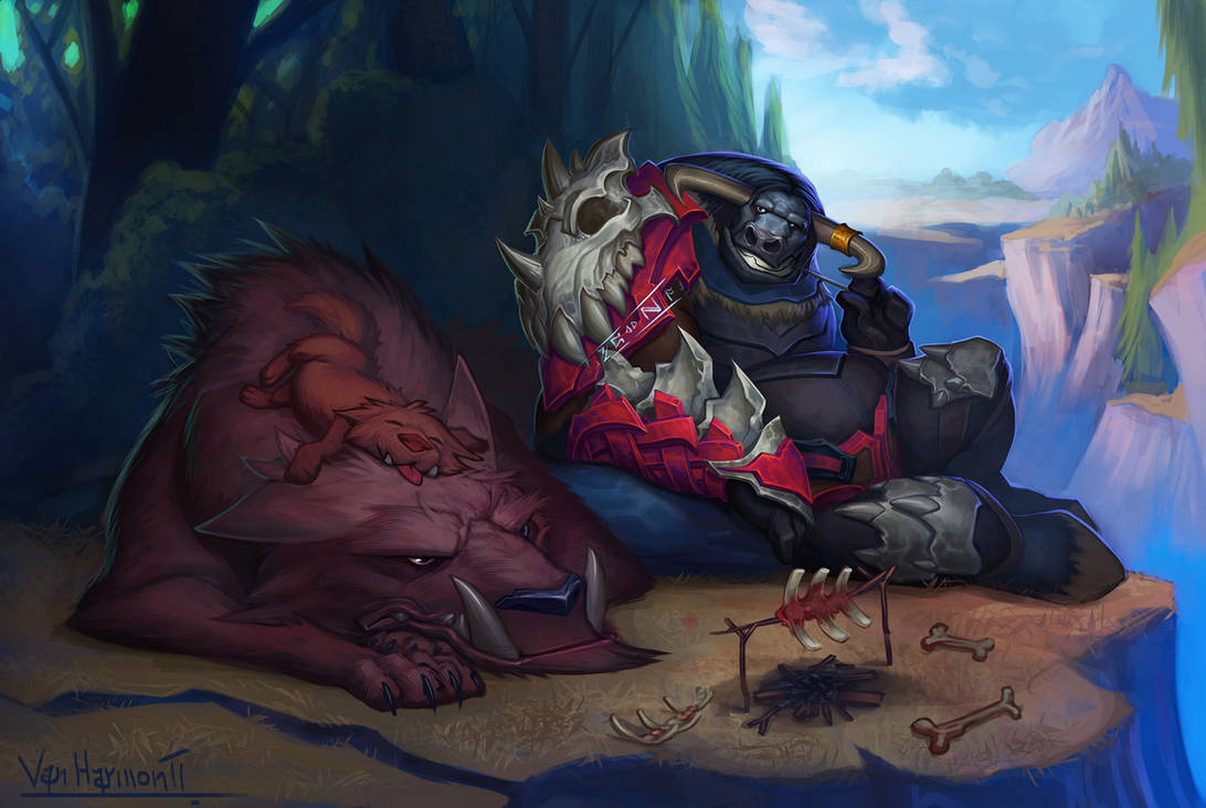 Tauren Hunter by VanHarmontt Tauren Hunter by VanHarmontt