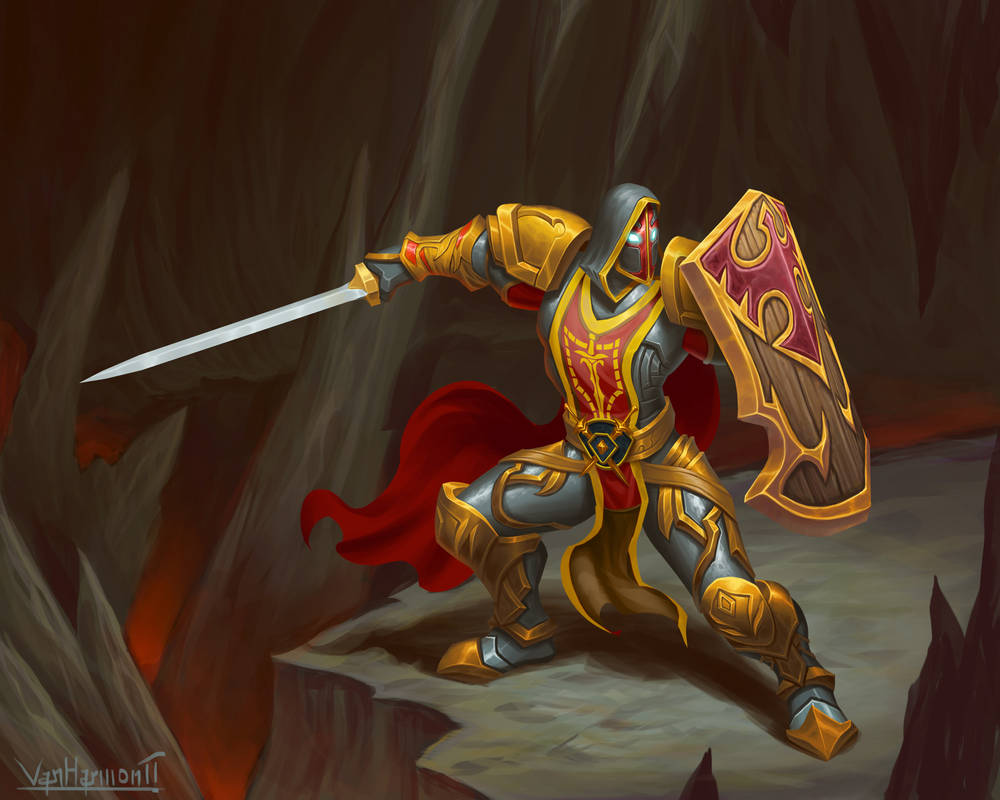 Blood Rune Knight Bloodknight by VanHarmontt on DeviantArt