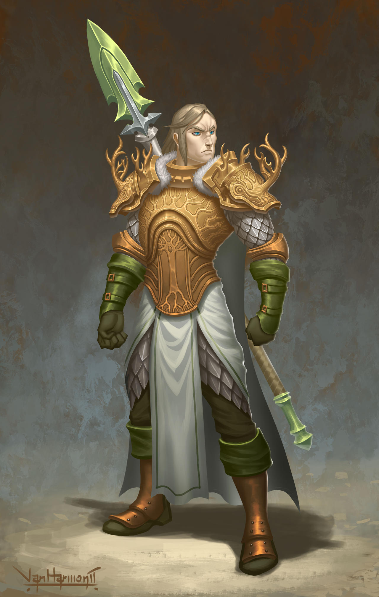 Oath of the ancients paladin by VanHarmontt on DeviantArt