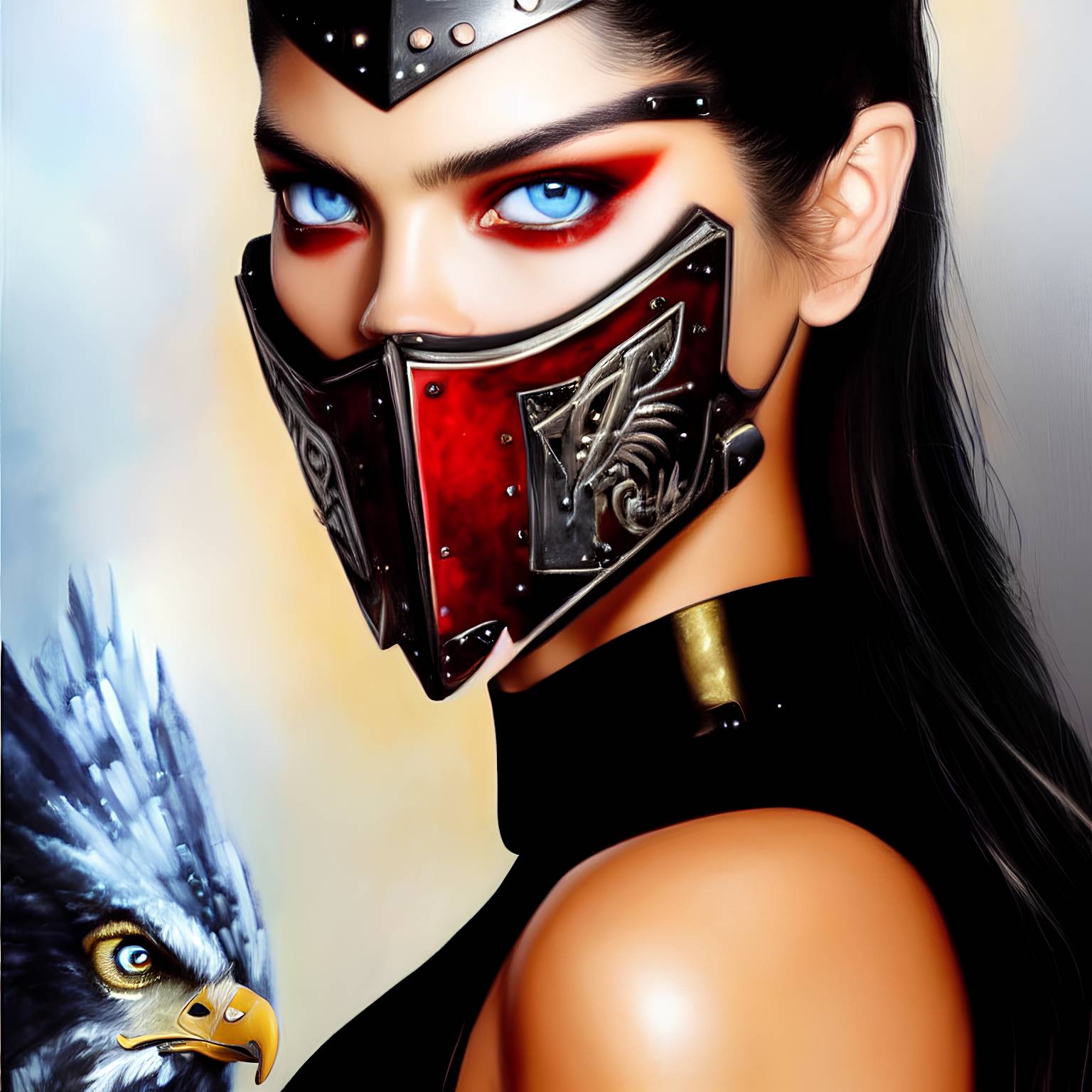 Masked assassins girl by PunkerLazar on DeviantArt