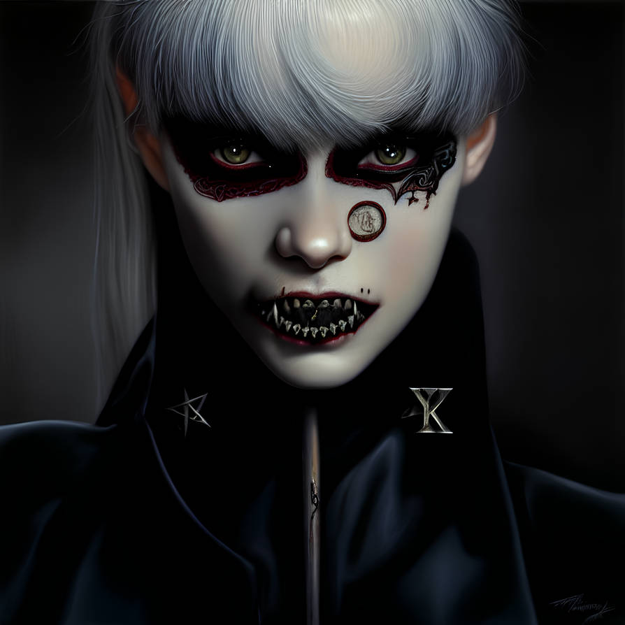 dark demon lady by PunkerLazar on DeviantArt