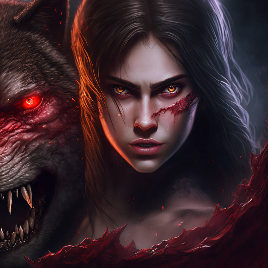 Werewolf girl by PunkerLazar on DeviantArt