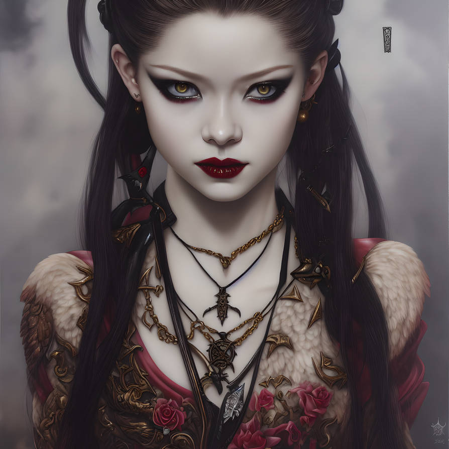 Vampire Girl by PunkerLazar on DeviantArt