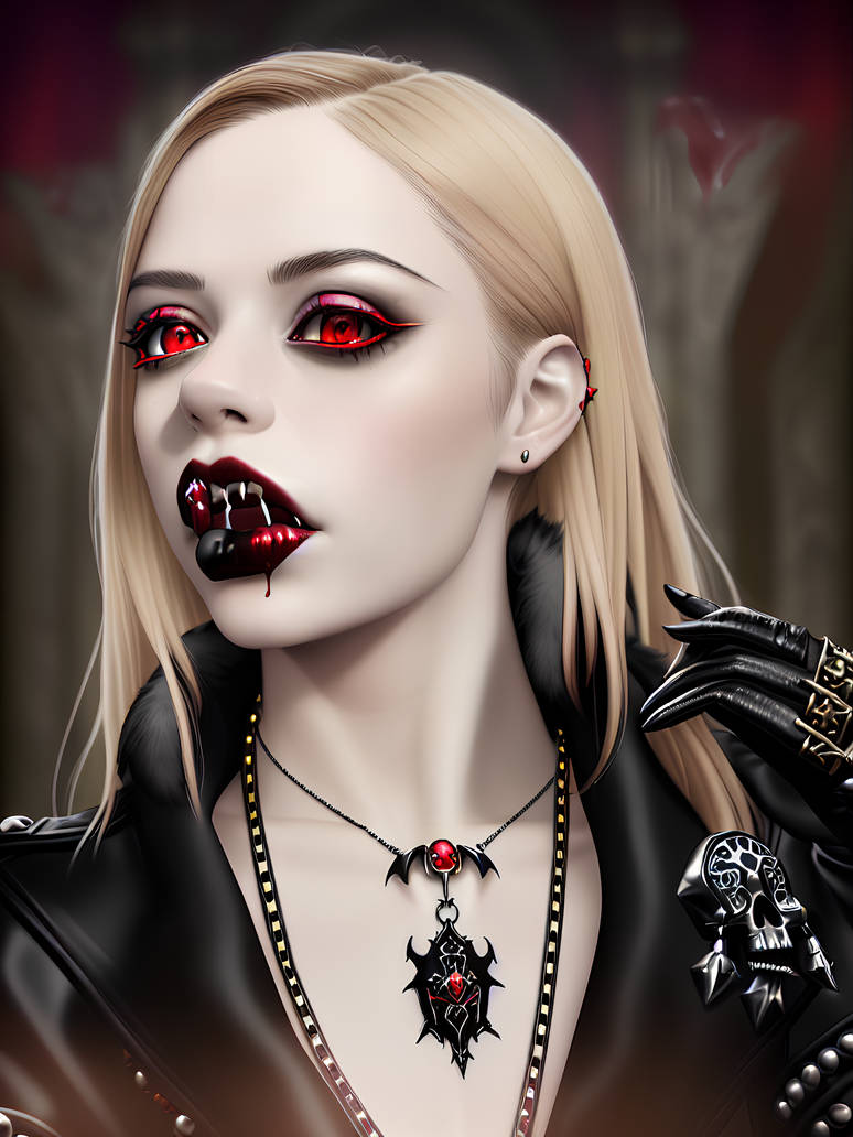 Vampire Girl by PunkerLazar on DeviantArt
