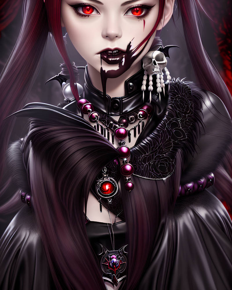 Vampire Girl by PunkerLazar on DeviantArt