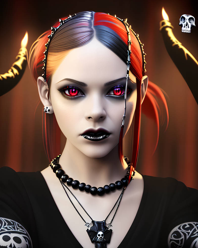 Vampire Girl by PunkerLazar on DeviantArt