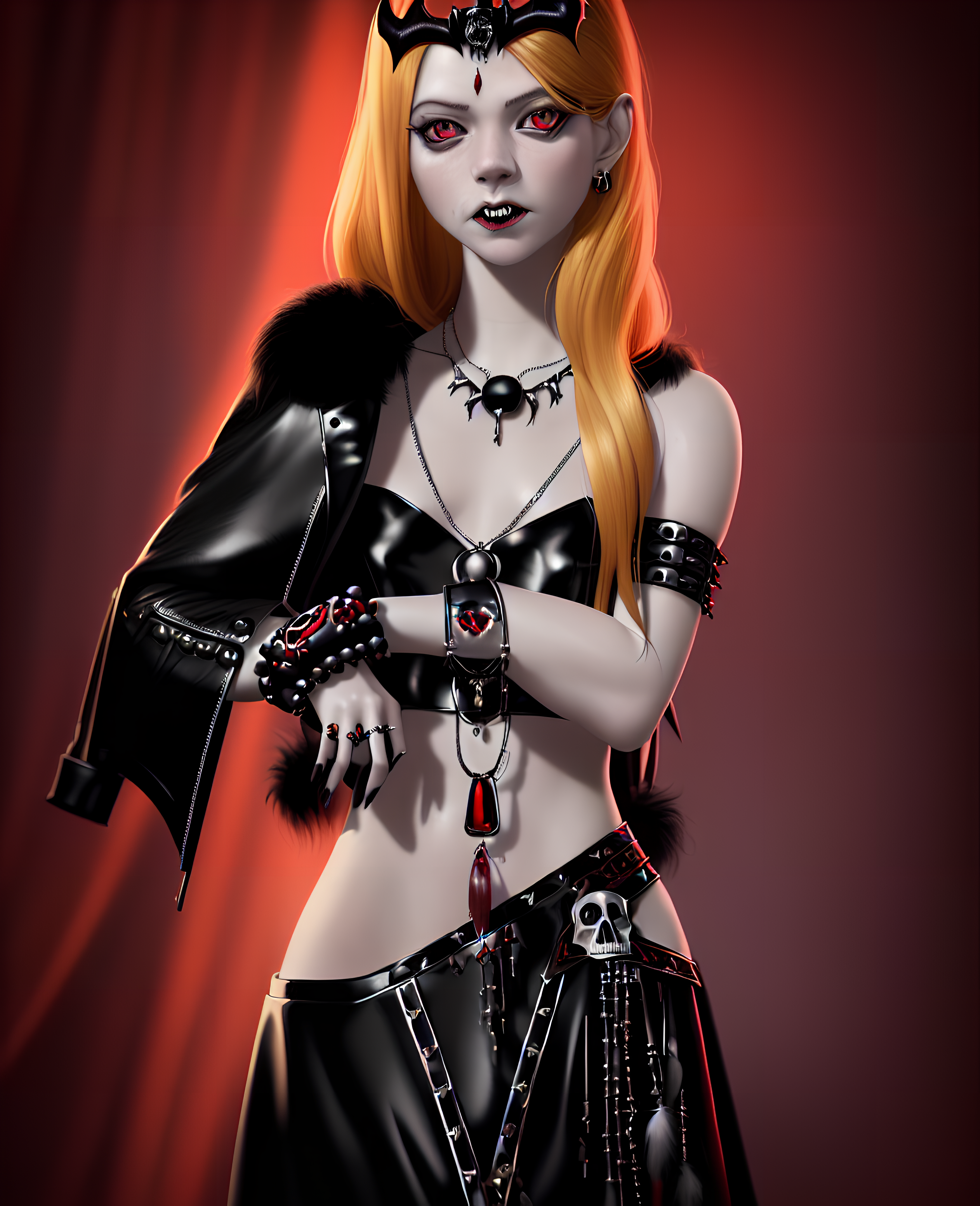 vampire girl art