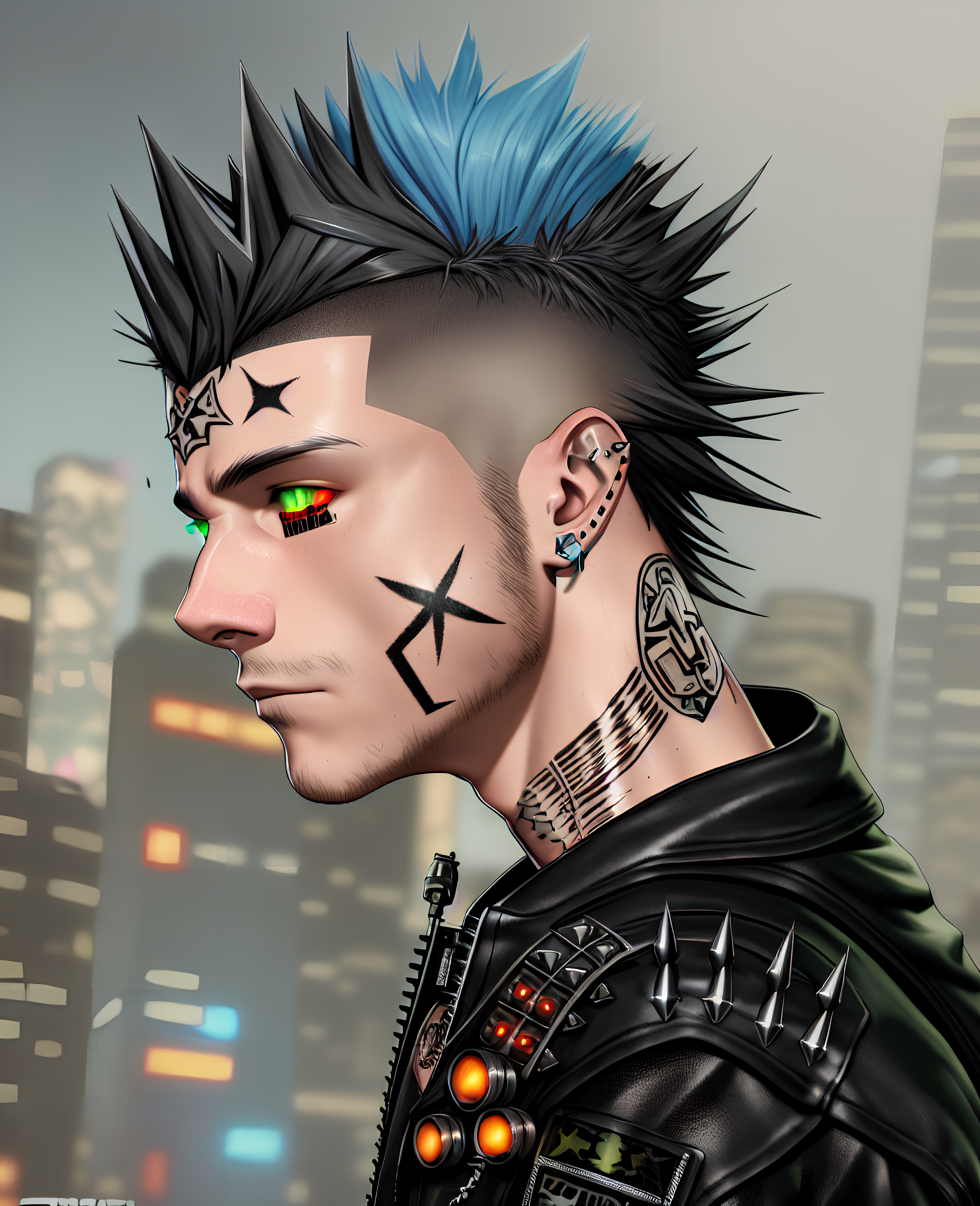 ANIME Cyberpunk Boy (2) by PunkerLazar on DeviantArt