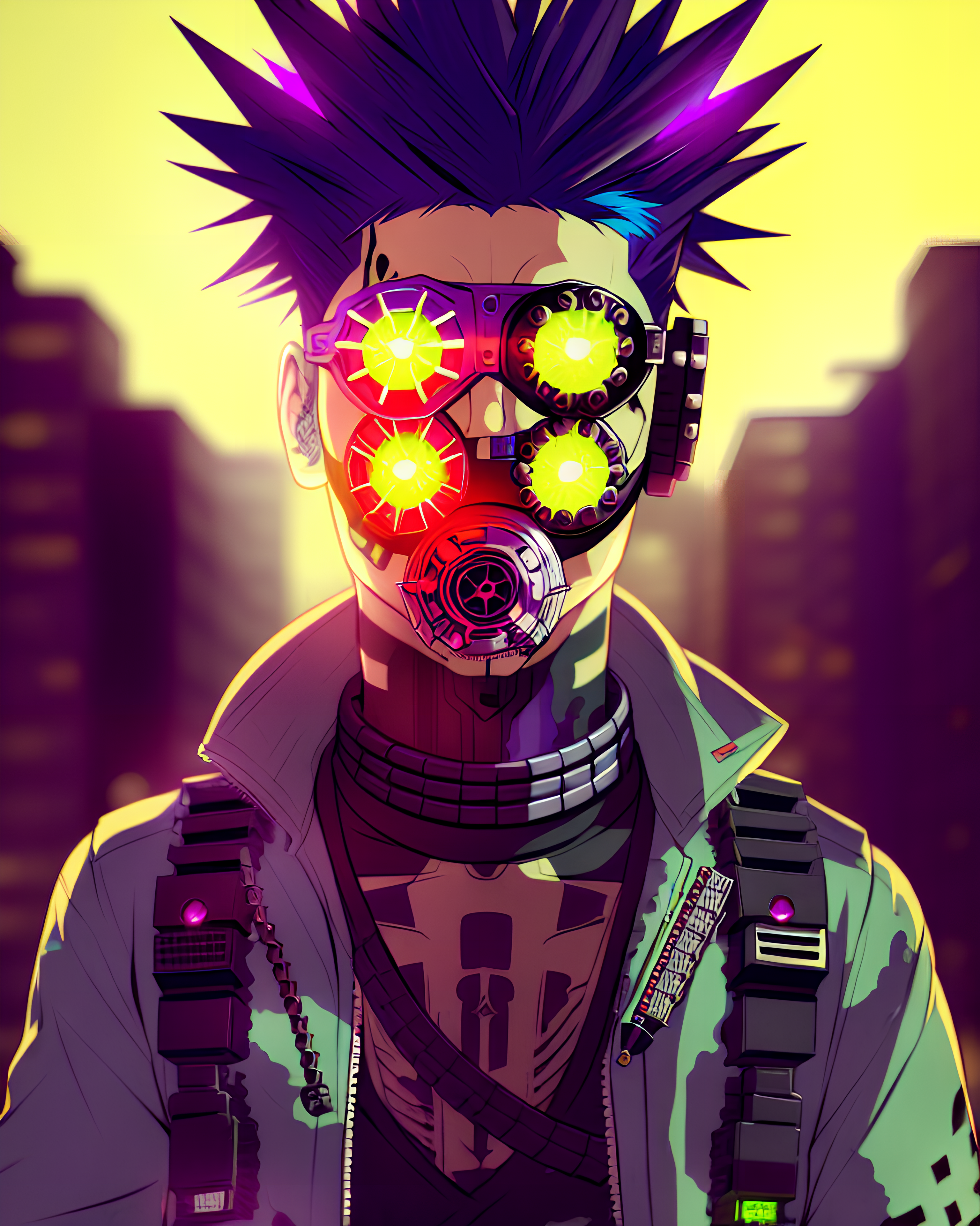 ANIME Cyberpunk Boy (7) by PunkerLazar on DeviantArt