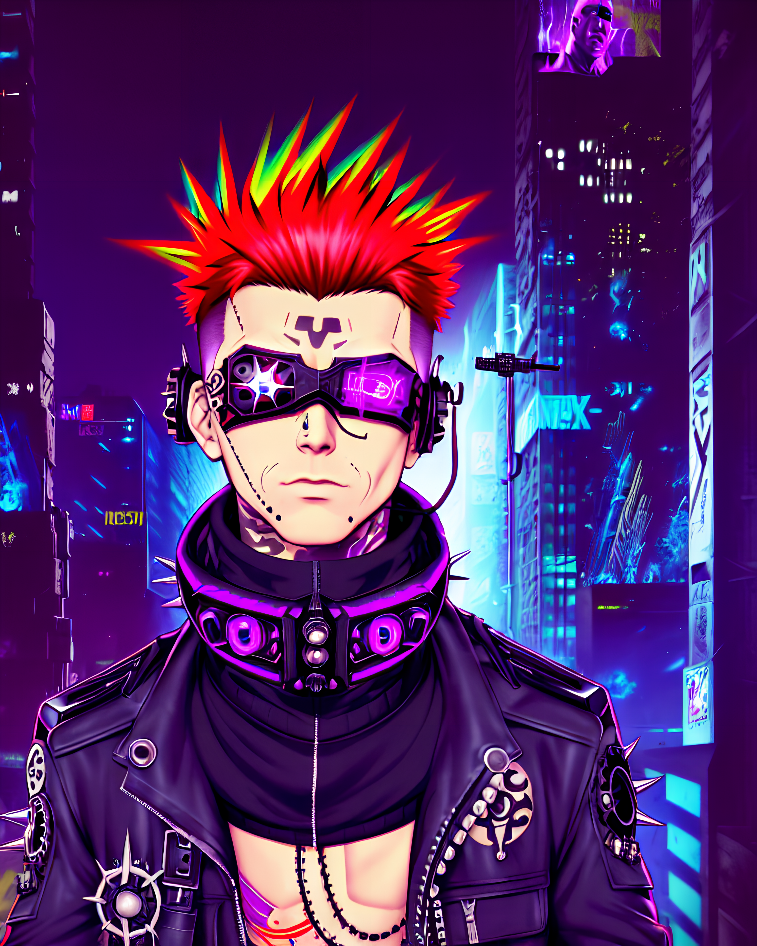 ANIME Cyberpunk Boy (7) by PunkerLazar on DeviantArt