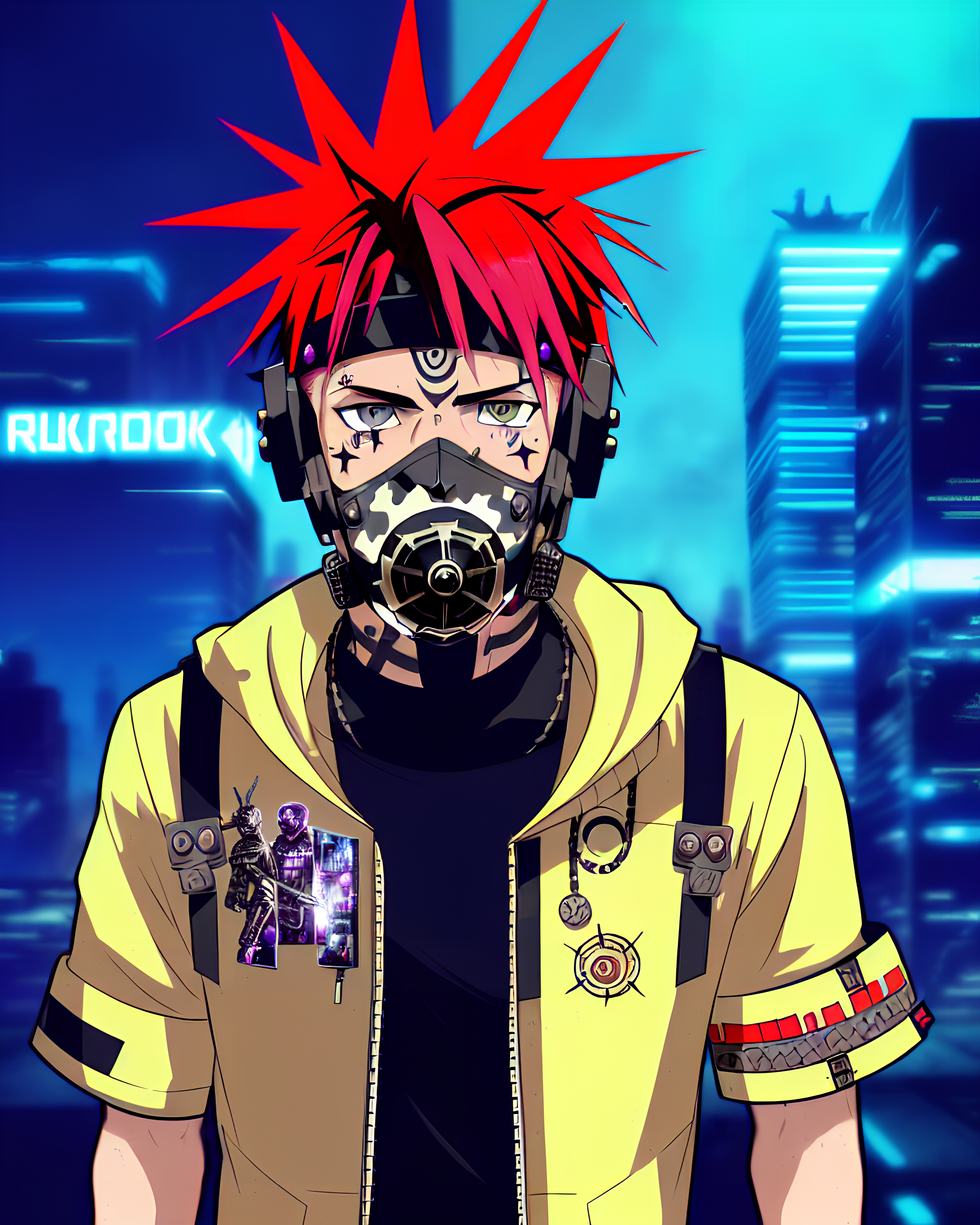 ANIME Cyberpunk Boy (2) by PunkerLazar on DeviantArt