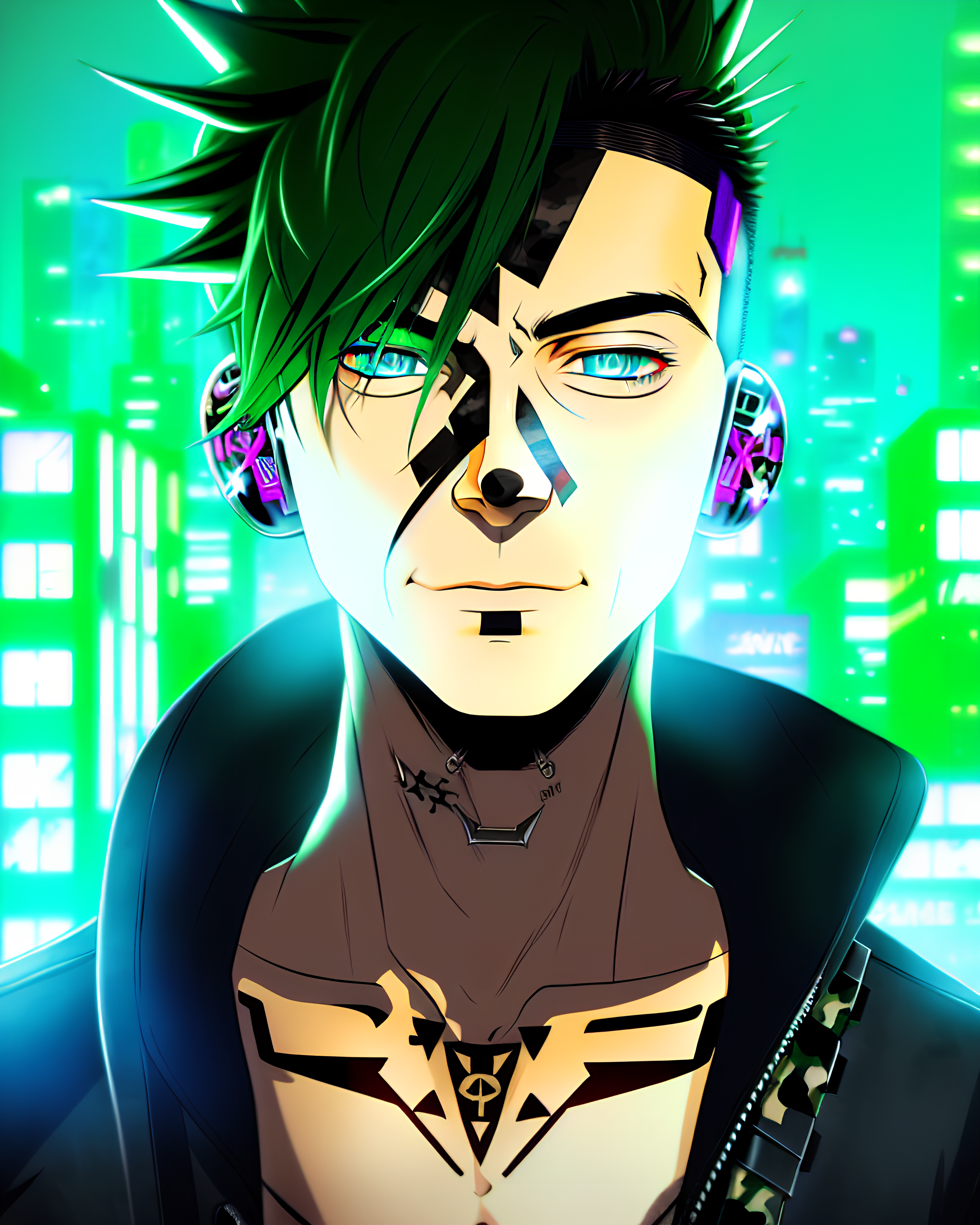 ANIME Cyberpunk Boy (4) by PunkerLazar on DeviantArt