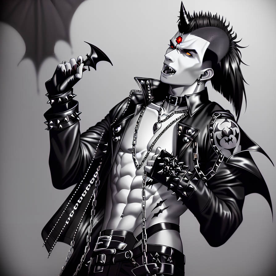 Punk Vampire Boy (8) by PunkerLazar on DeviantArt