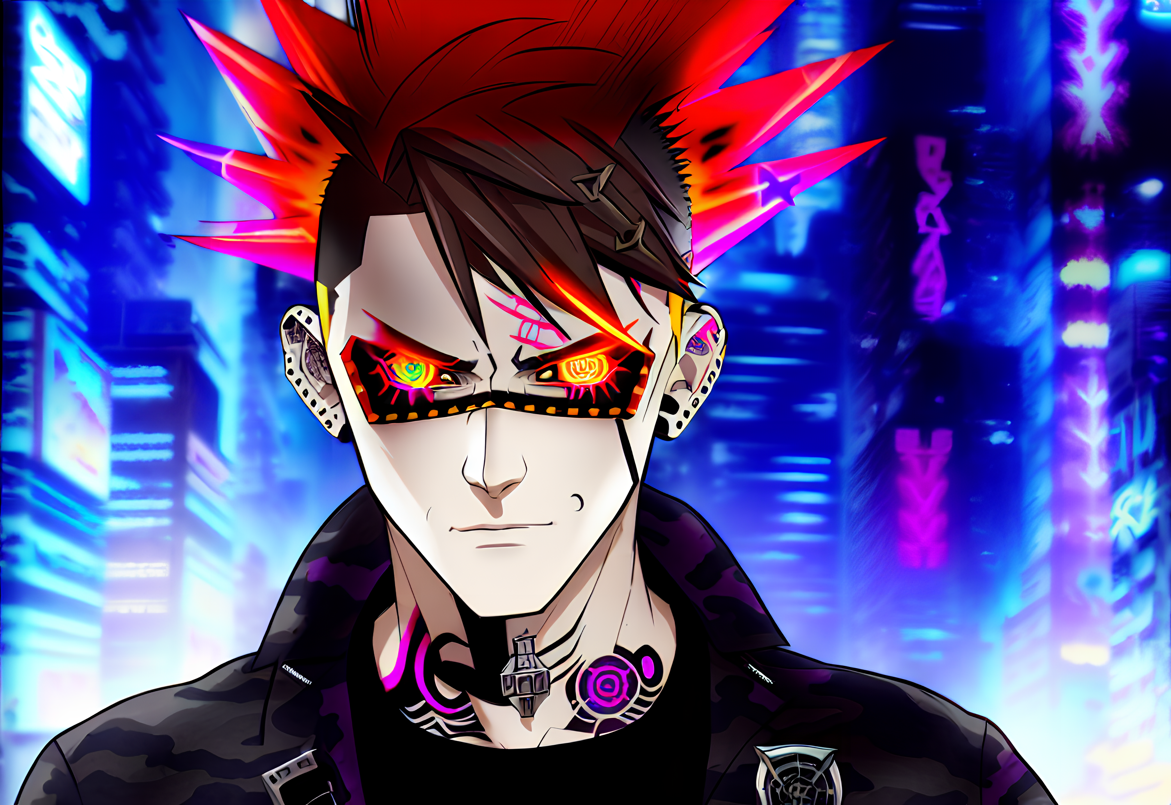 ANIME Cyberpunk Boy (7) by PunkerLazar on DeviantArt