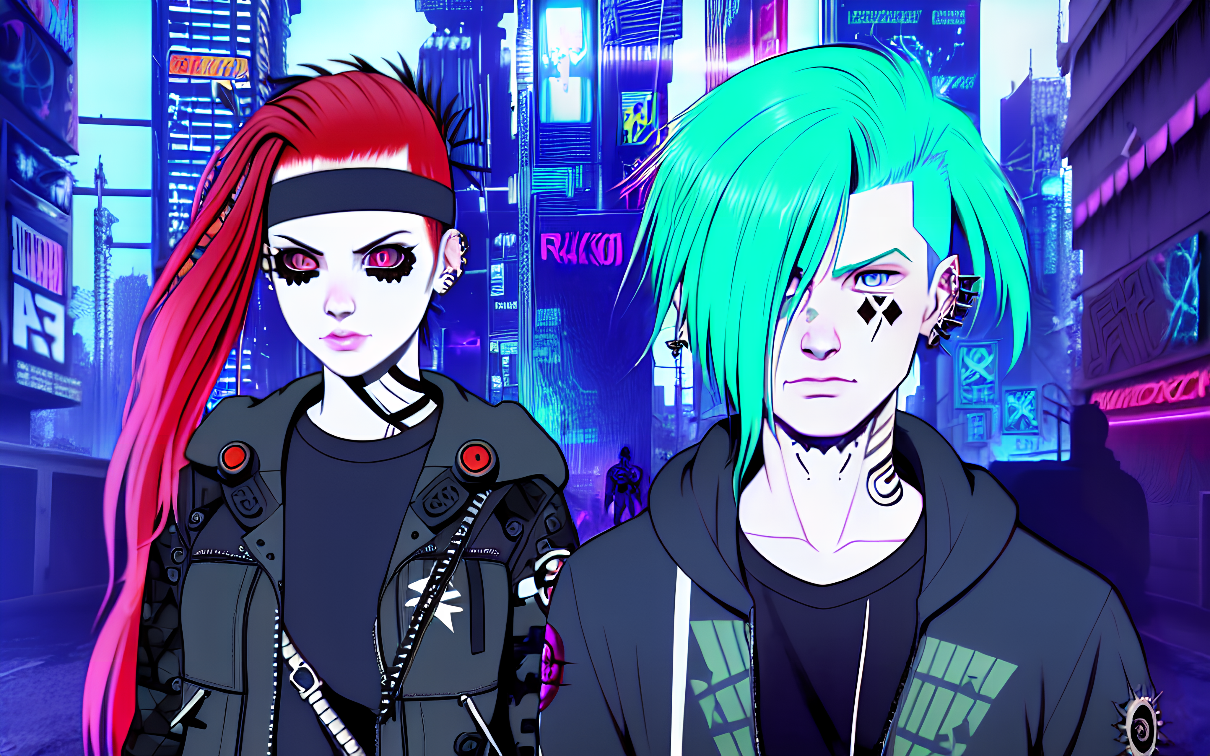 ANIME Cyberpunk Boy (4) by PunkerLazar on DeviantArt