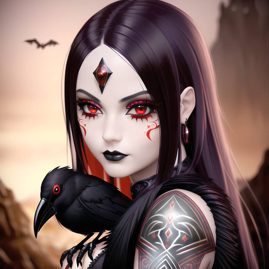 Goth raven master (4) by PunkerLazar on DeviantArt