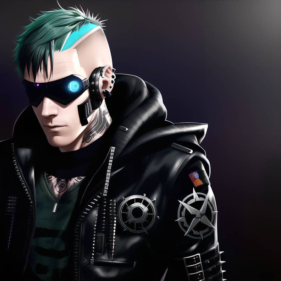 Cyberpunkboy by PunkerLazar on DeviantArt