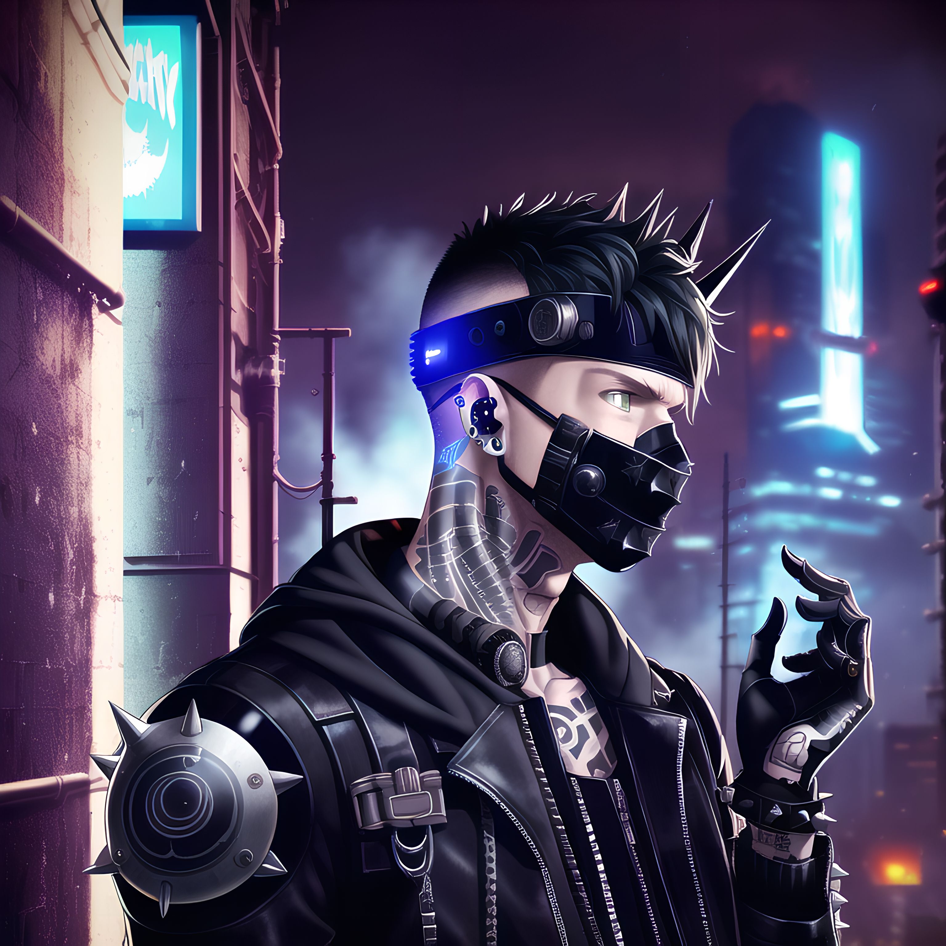 ANIME Cyberpunk Boy (7) by PunkerLazar on DeviantArt