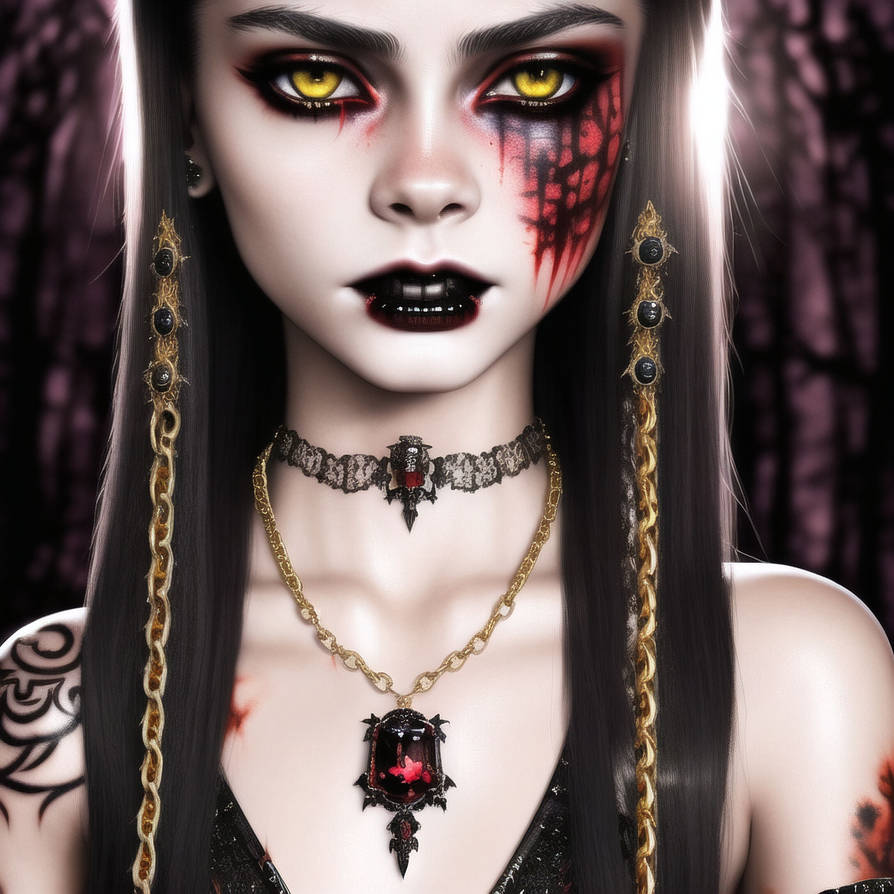 Vampire 22 Vampire girl portrait dark fantasy (22) by PunkerLazar on DeviantArt