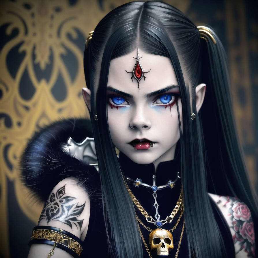 Vampire girl portrait dark fantasy (31) by PunkerLazar on DeviantArt Vampire girl portrait dark fantasy (31) by PunkerLazar on DeviantArt