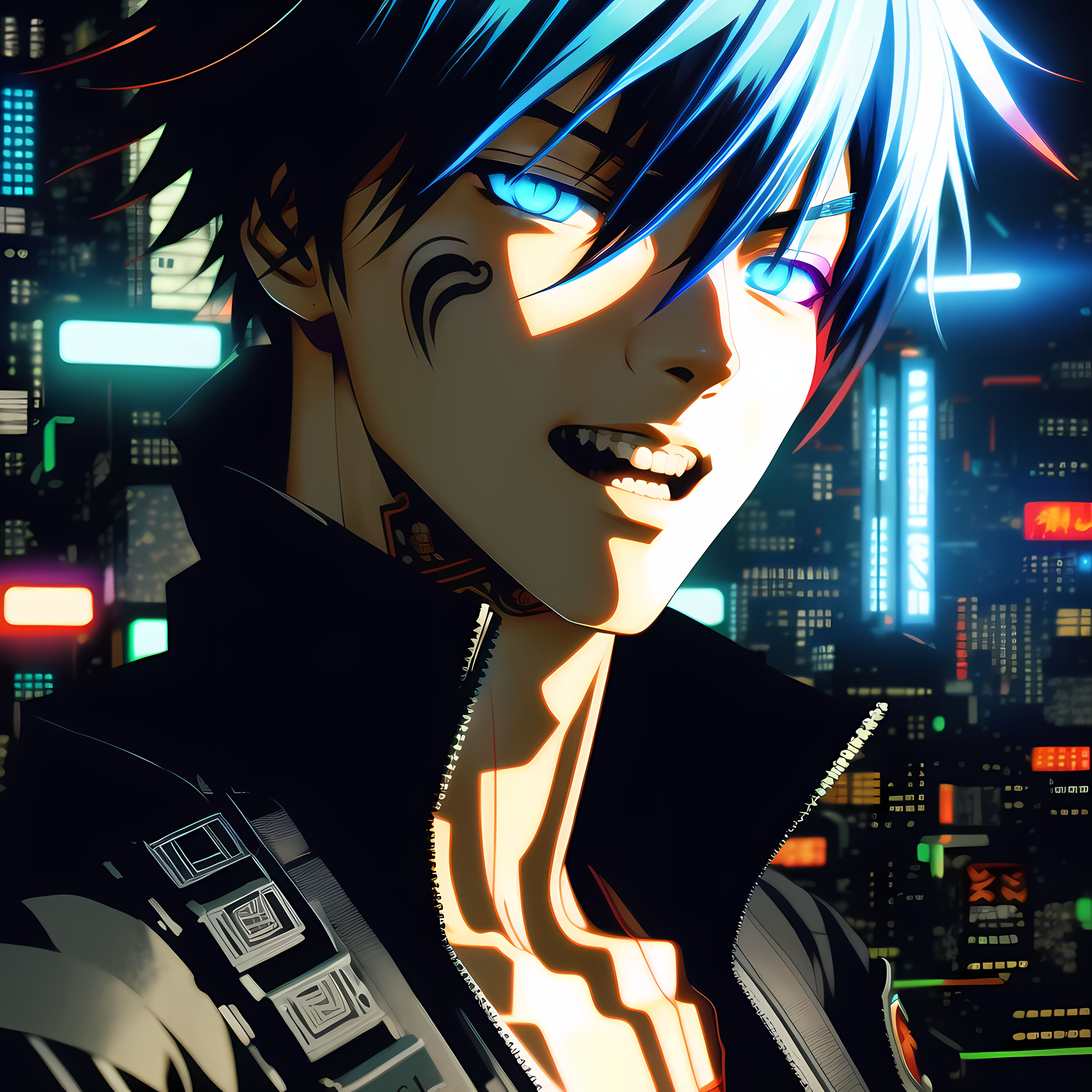 ANIME Cyberpunk Boy (6) by PunkerLazar on DeviantArt