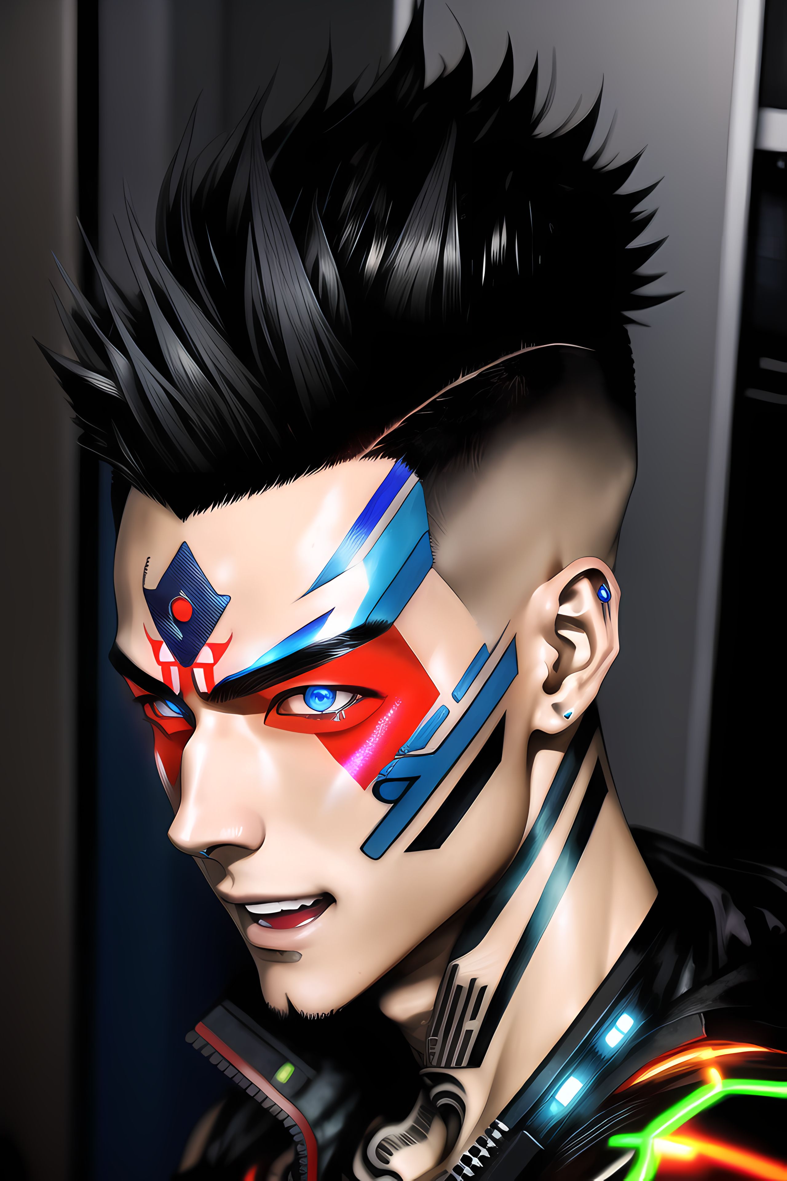 ANIME Cyberpunk Boy (4) by PunkerLazar on DeviantArt