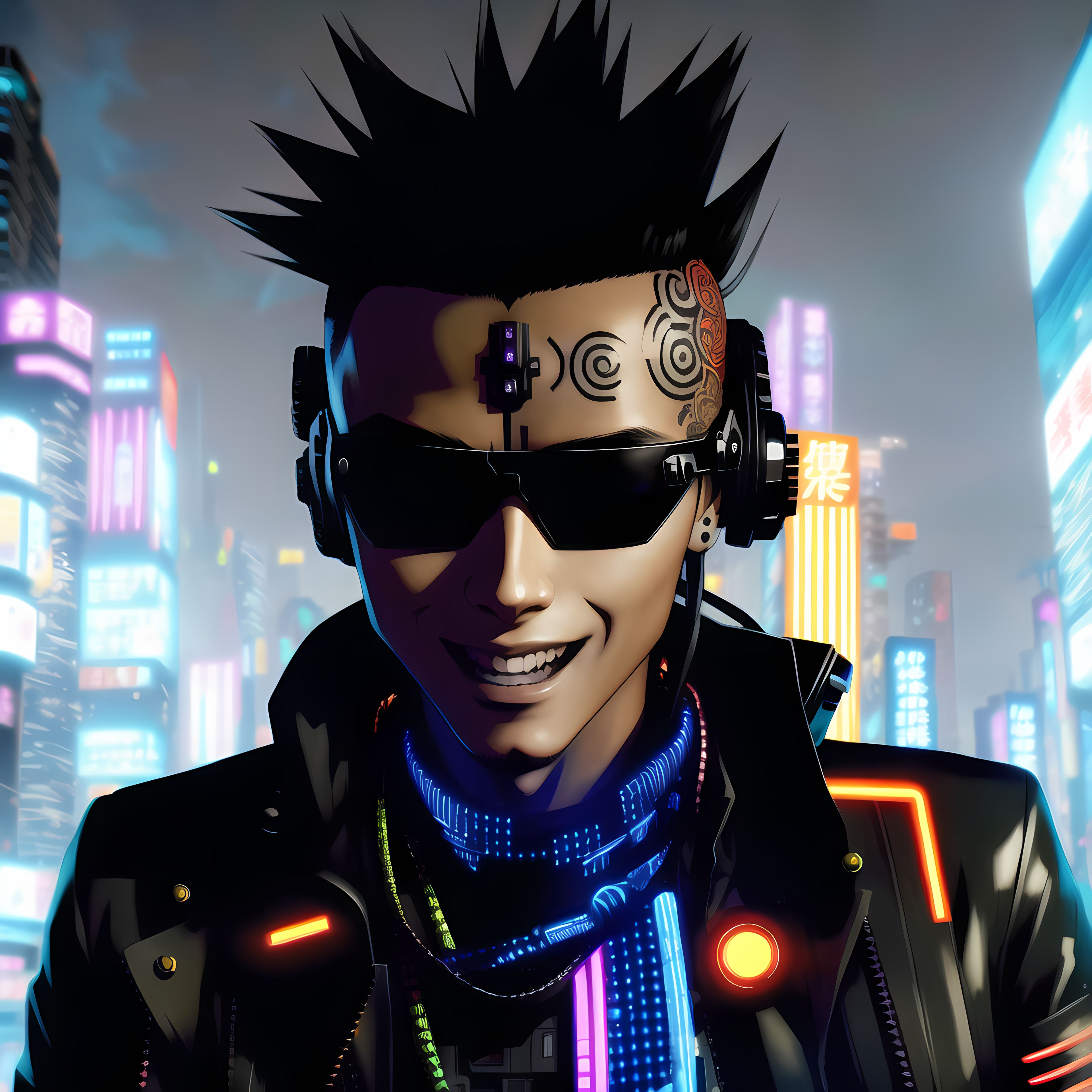 ANIME Cyberpunk Boy (4) by PunkerLazar on DeviantArt