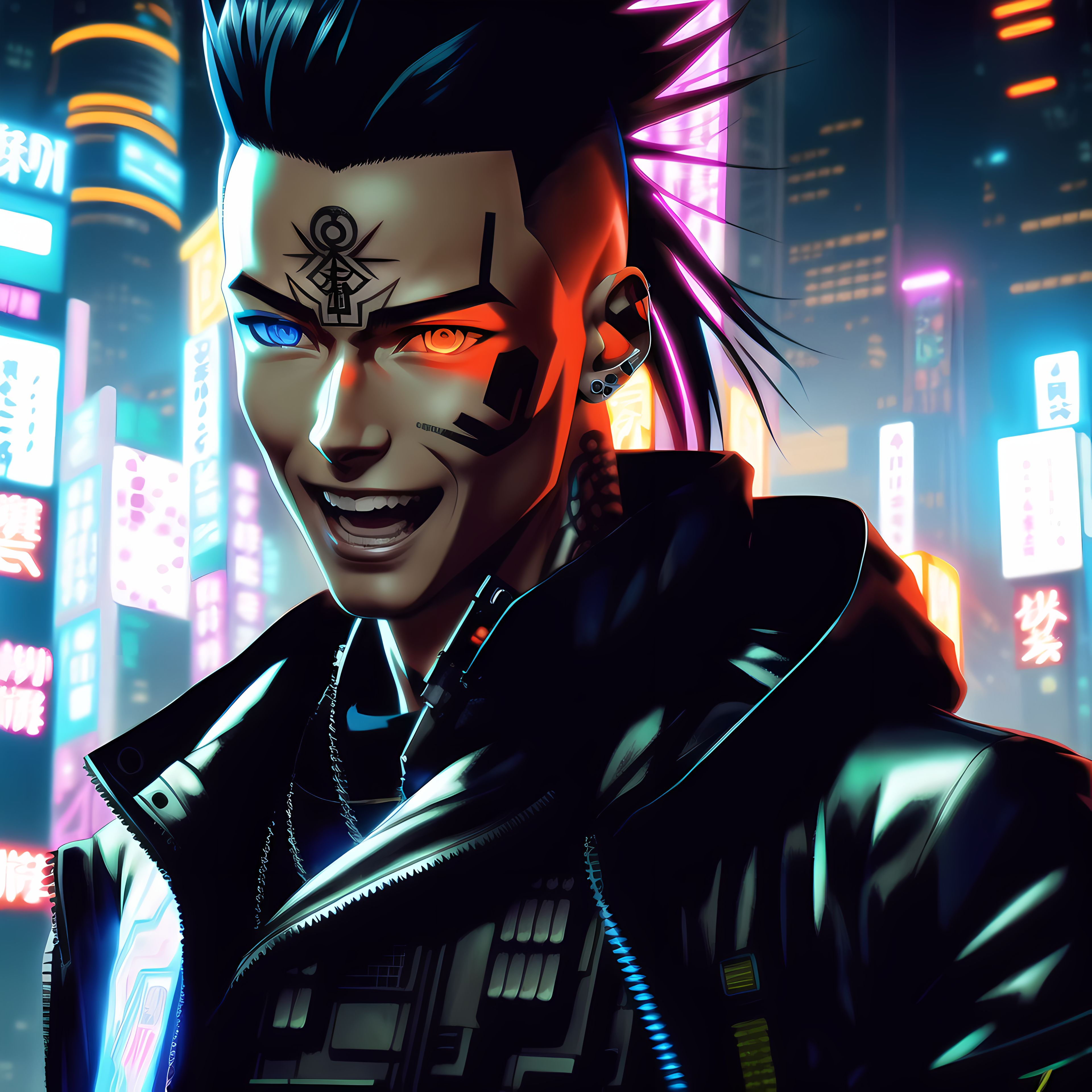 ANIME Cyberpunk Boy (6) by PunkerLazar on DeviantArt