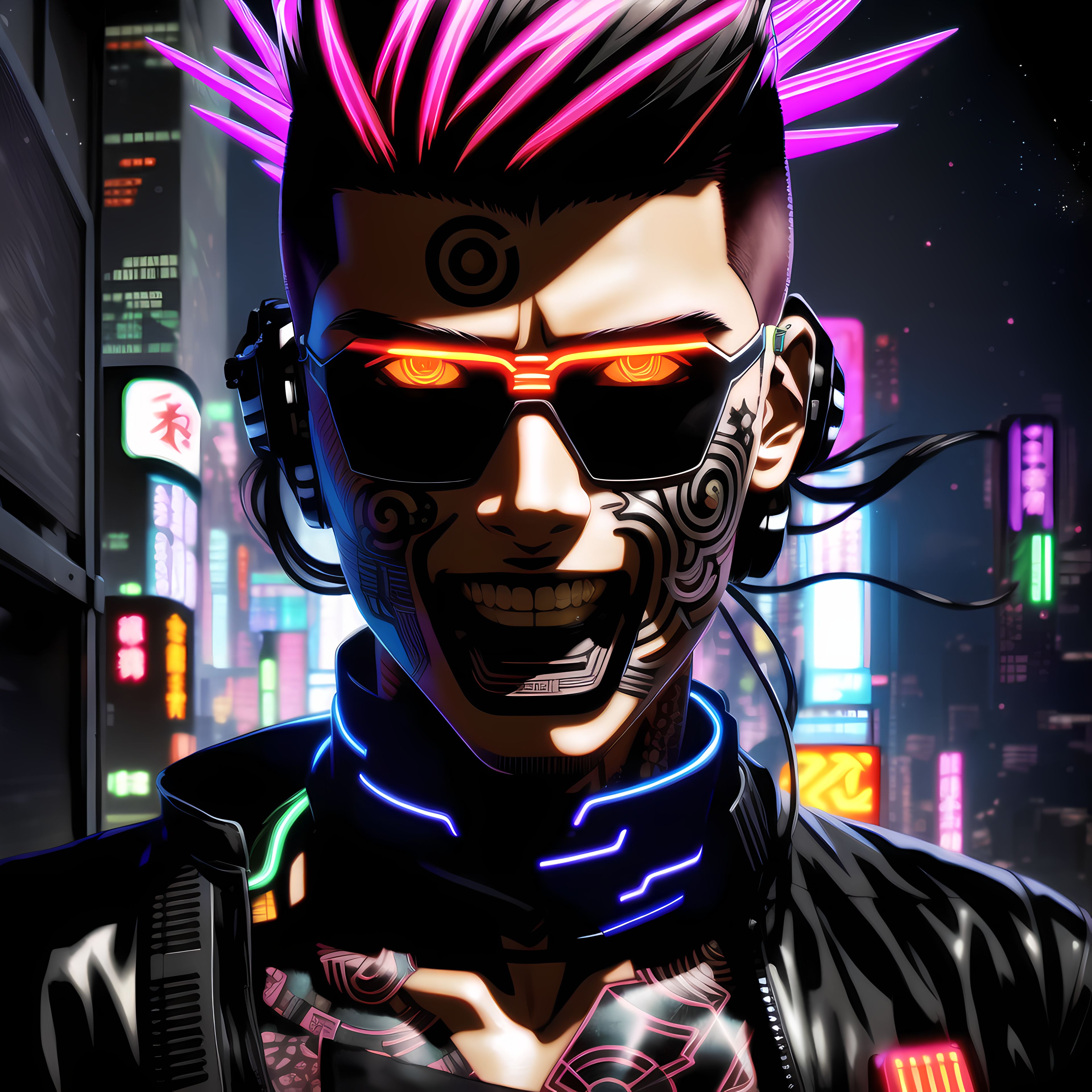 Anime boy - Cyberpunk character by Allydity2412 on DeviantArt