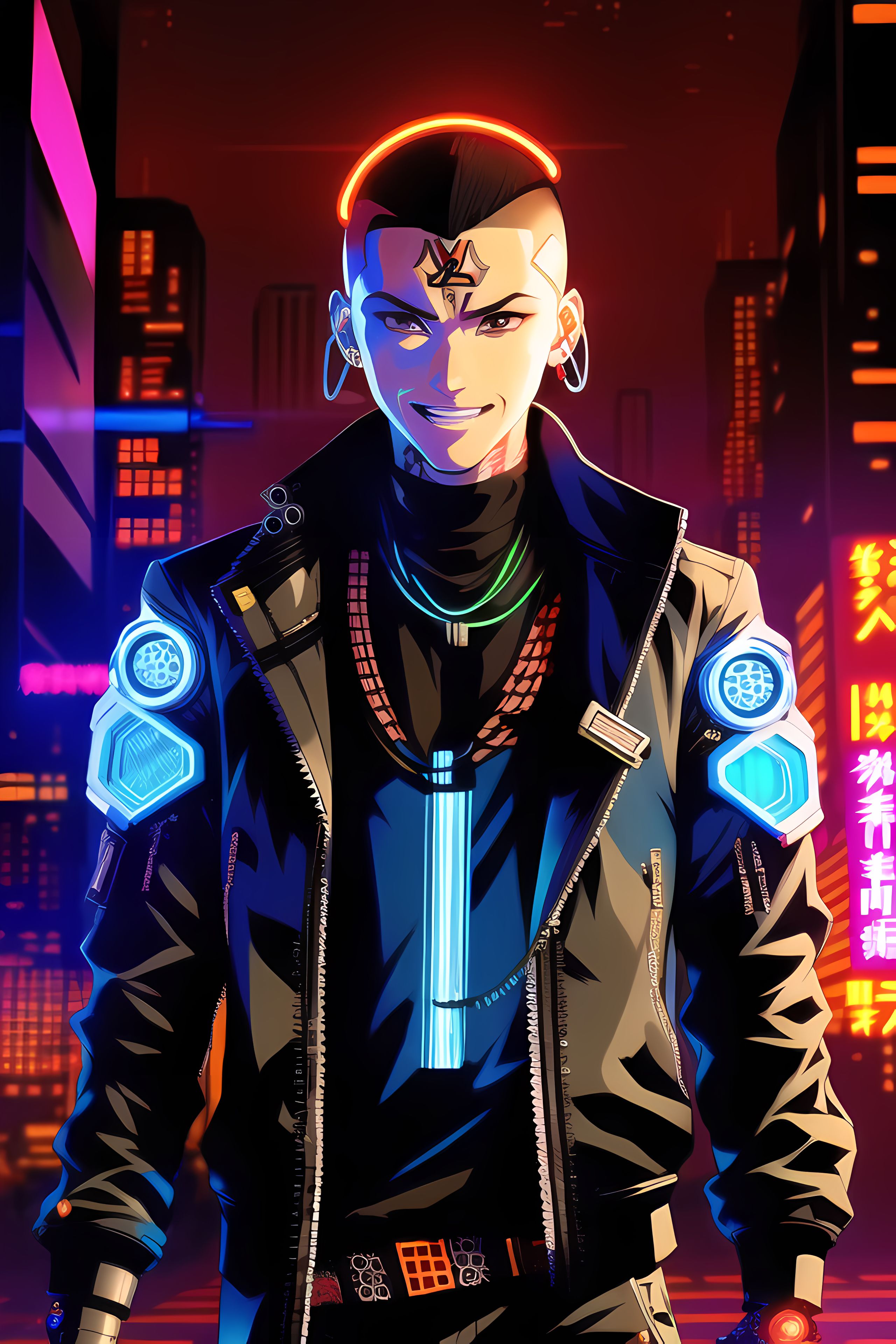 4K cyberpunk webtoon by Pikswell on DeviantArt