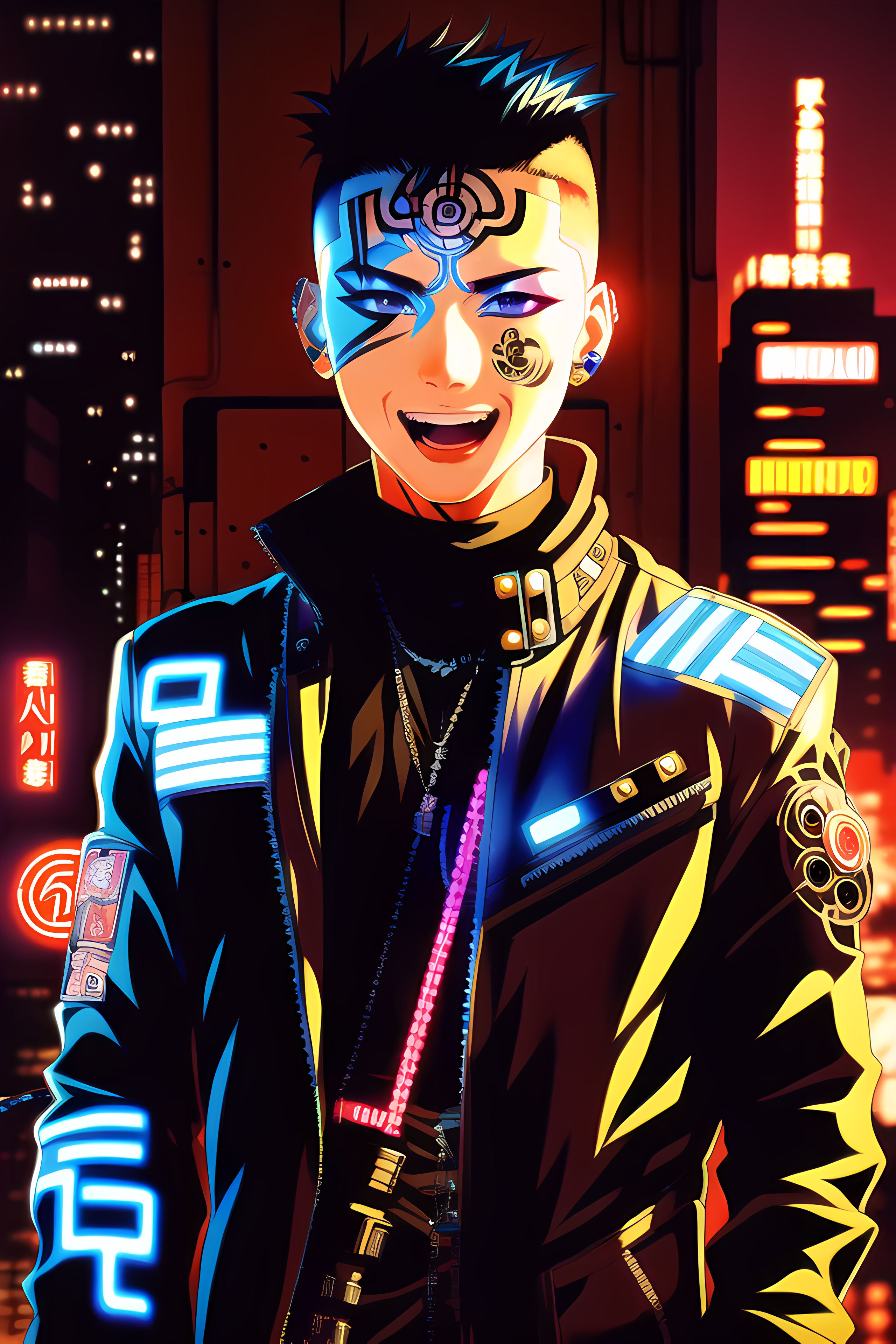 Cyberpunk Guy by AceRanger17 on DeviantArt