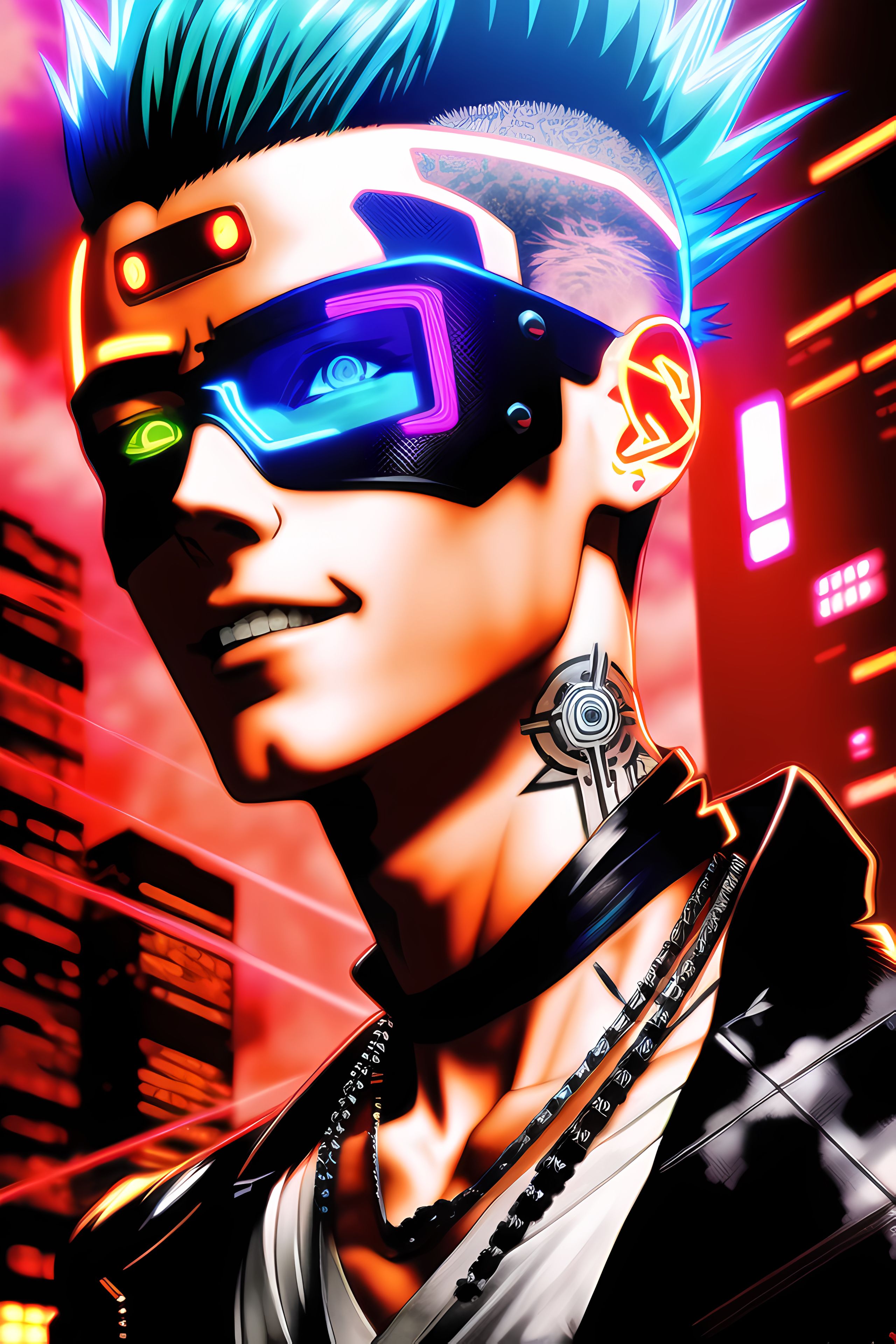 ANIME Cyberpunk Boy (2) by PunkerLazar on DeviantArt