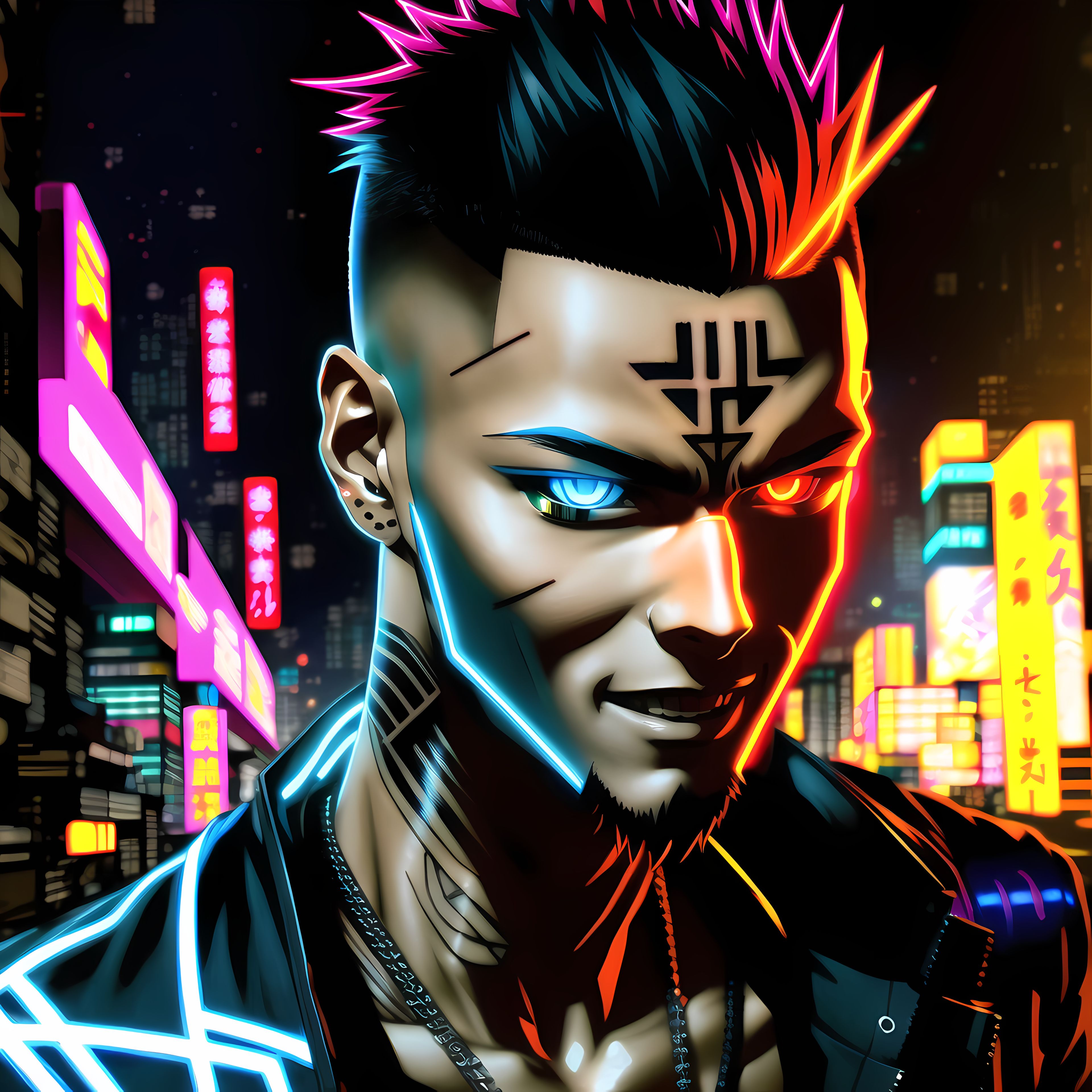 ANIME Cyberpunk Boy (2) by PunkerLazar on DeviantArt