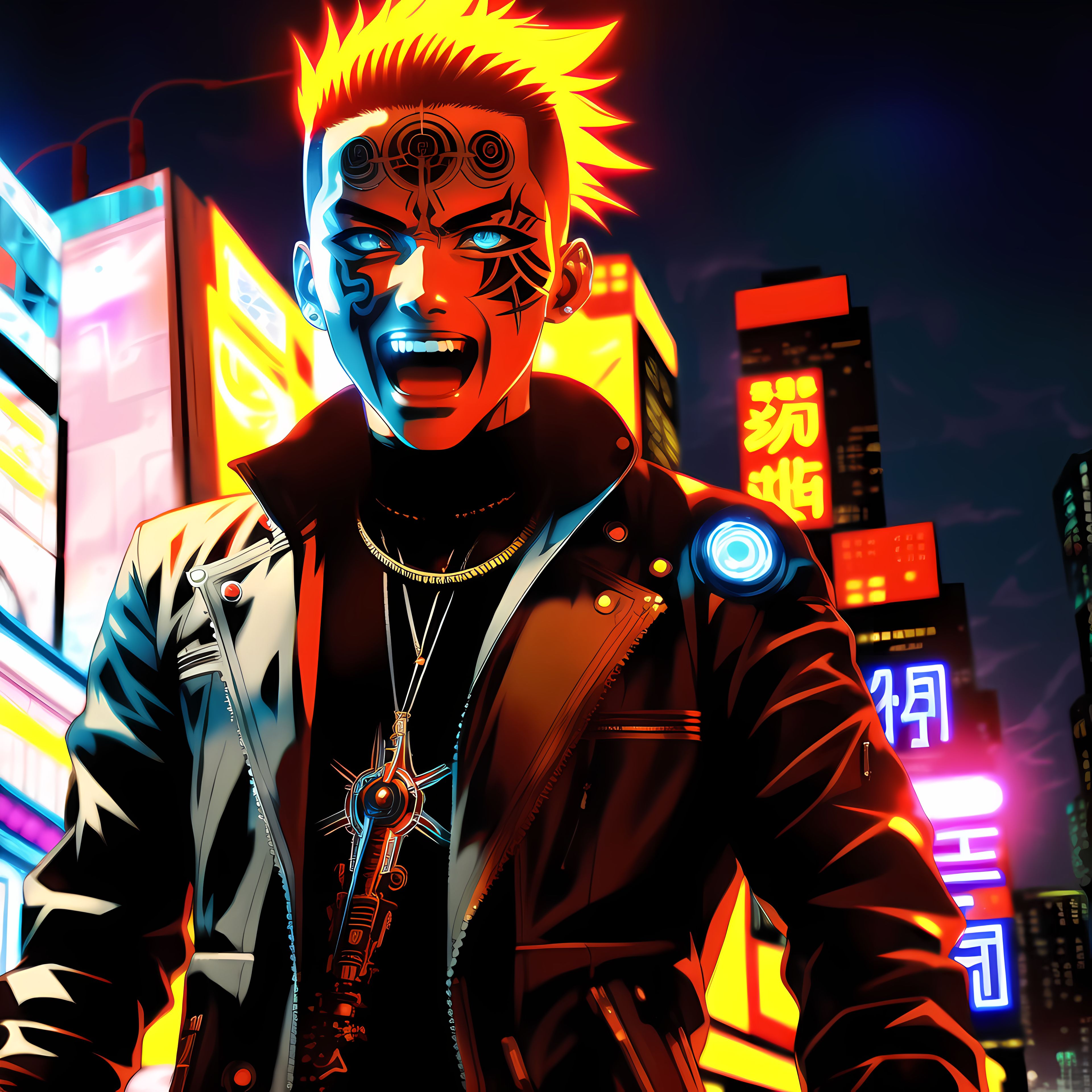 ANIME Cyberpunk Boy (6) by PunkerLazar on DeviantArt