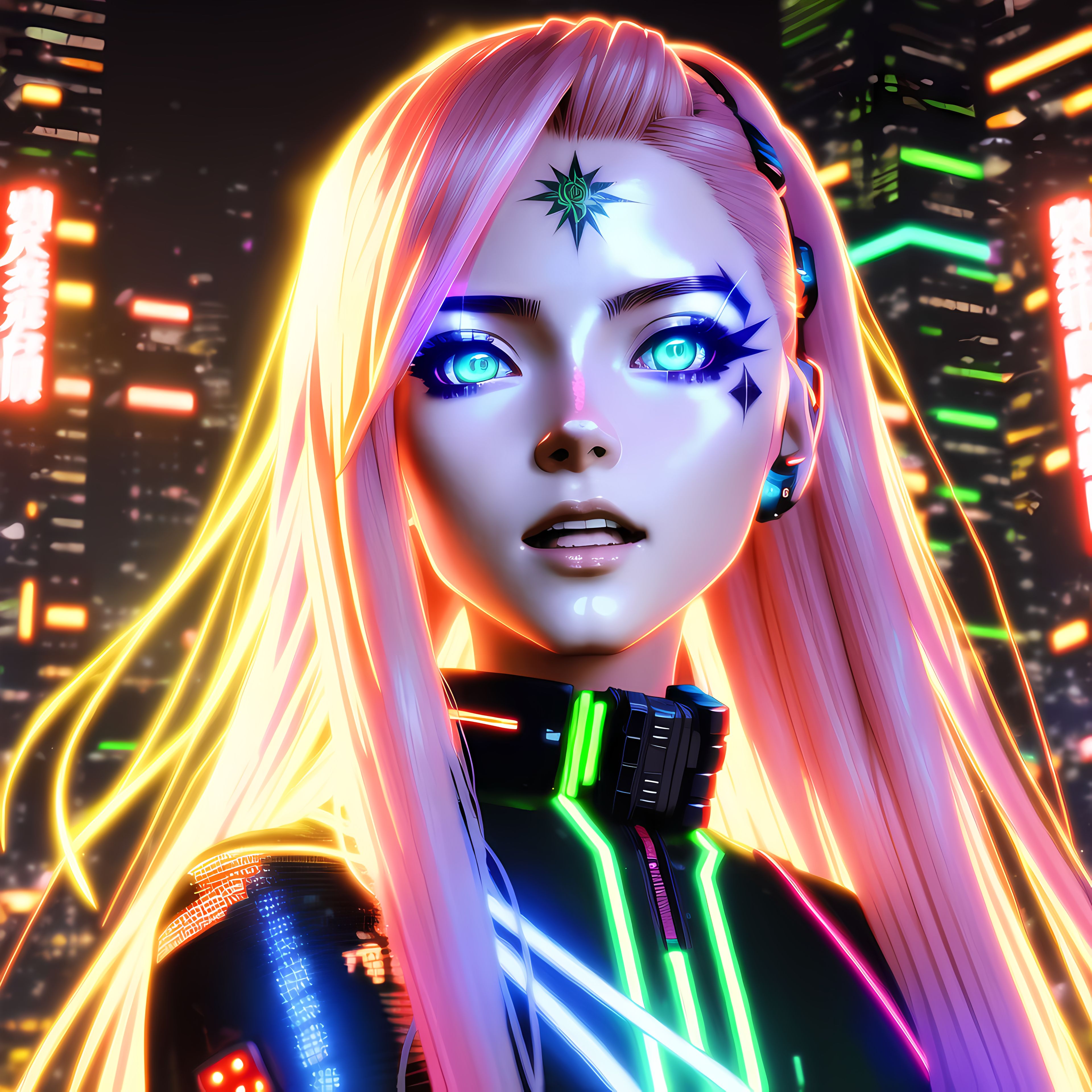 Cyberpunk Girl Wallpaper by Zamonelli on DeviantArt