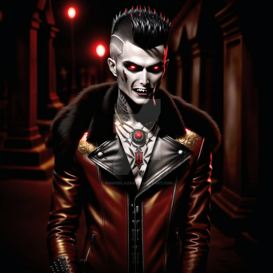 Lord Punk Vampire lord portrait (2) by PunkerLazar on DeviantArt