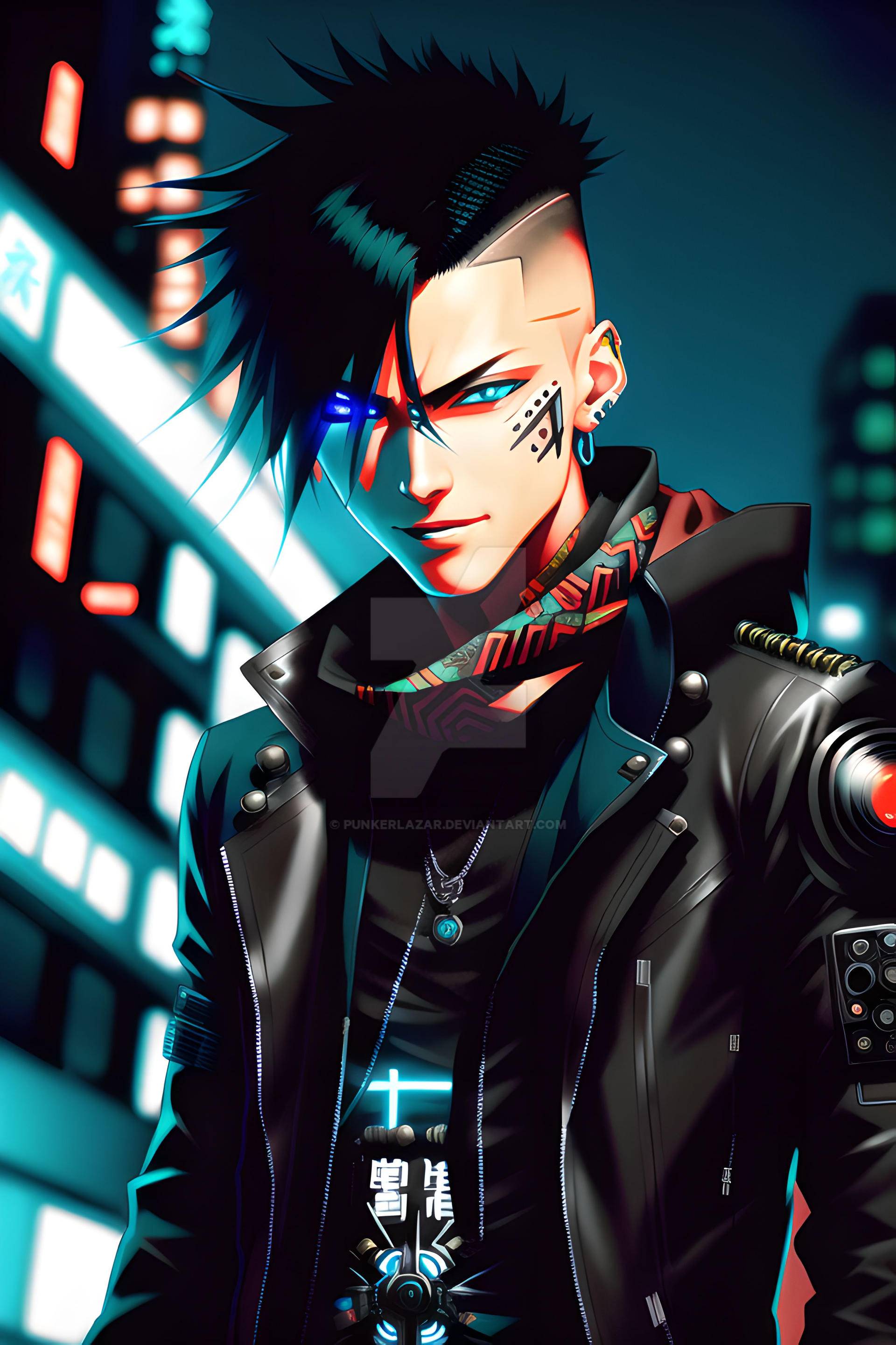 Cyberpunk Anime in 2023  Transhumanist art, Cyberpunk, Anime guys