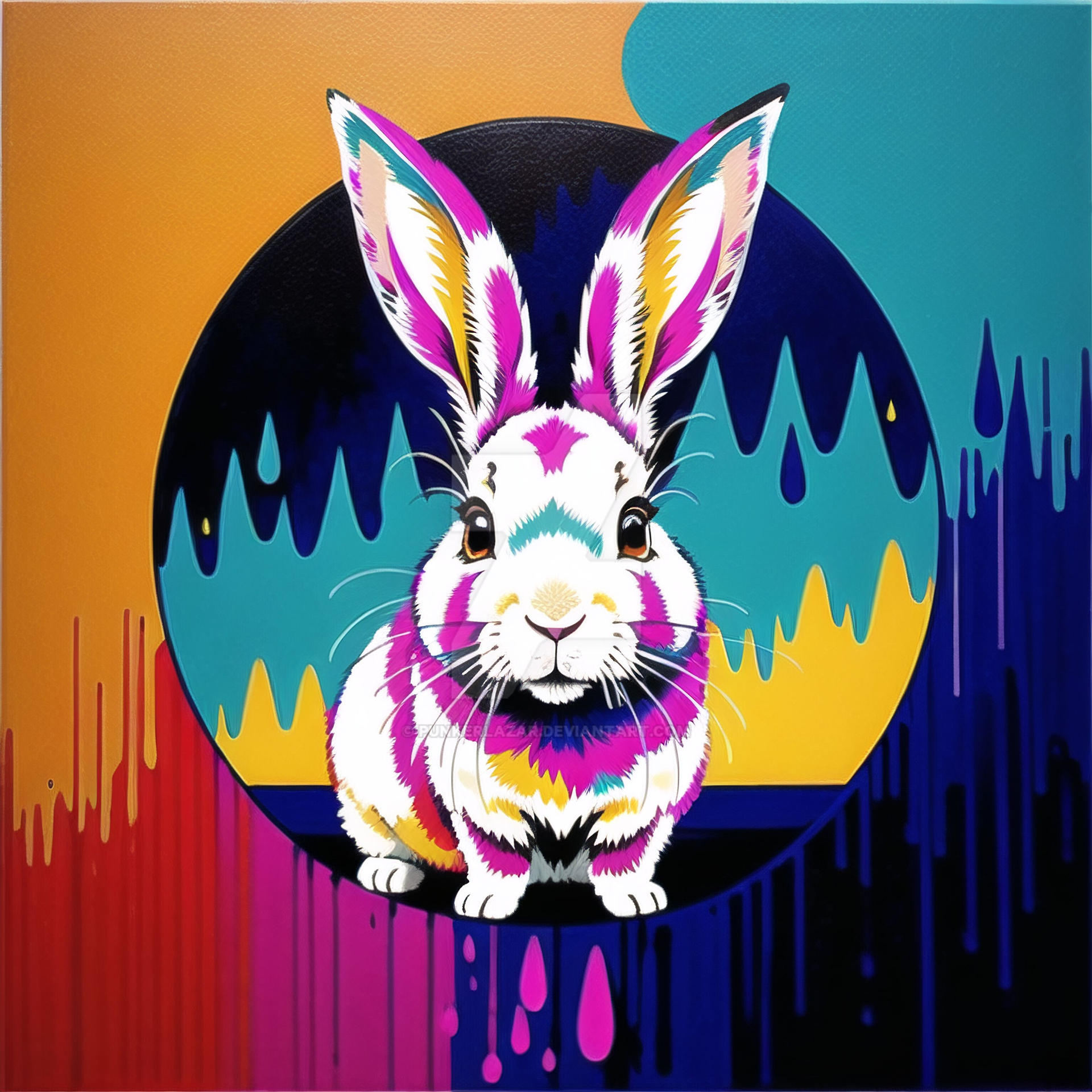 Ink Rabbit (1) by PunkerLazar on DeviantArt