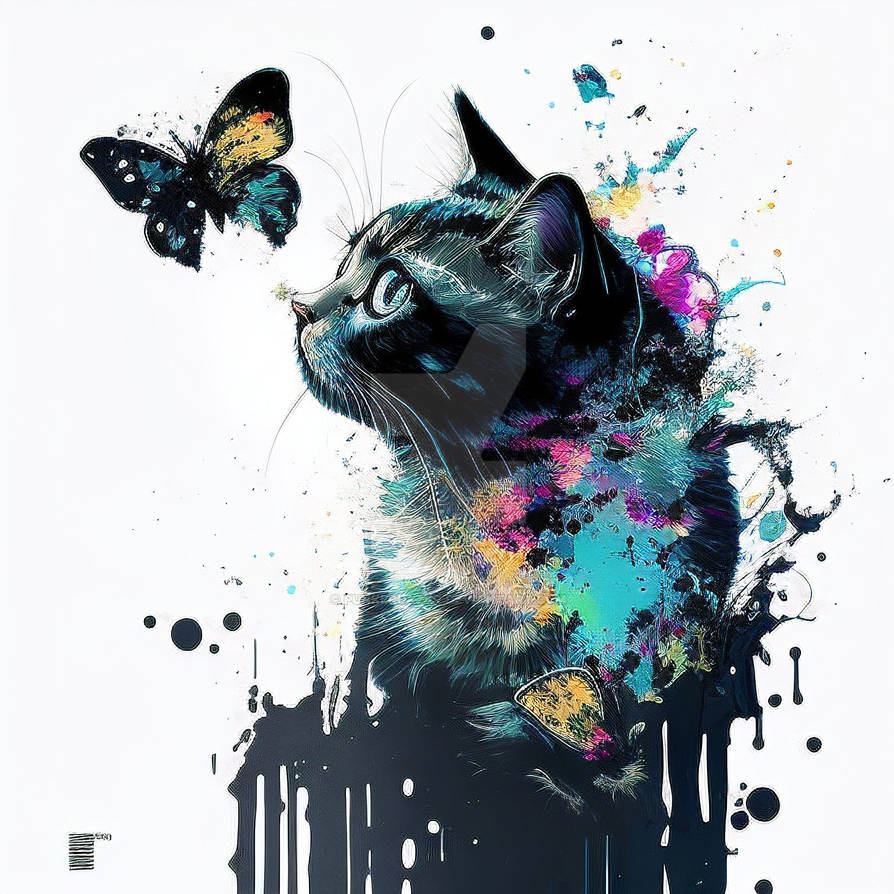 Ink Cat Rabbit Ink Cat (4) by PunkerLazar on DeviantArt