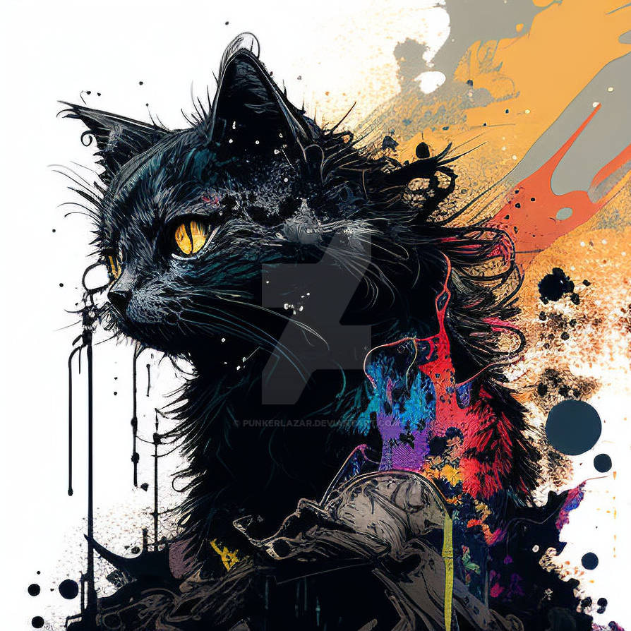 Ink Cat Rabbit Ink Cat (8) by PunkerLazar on DeviantArt