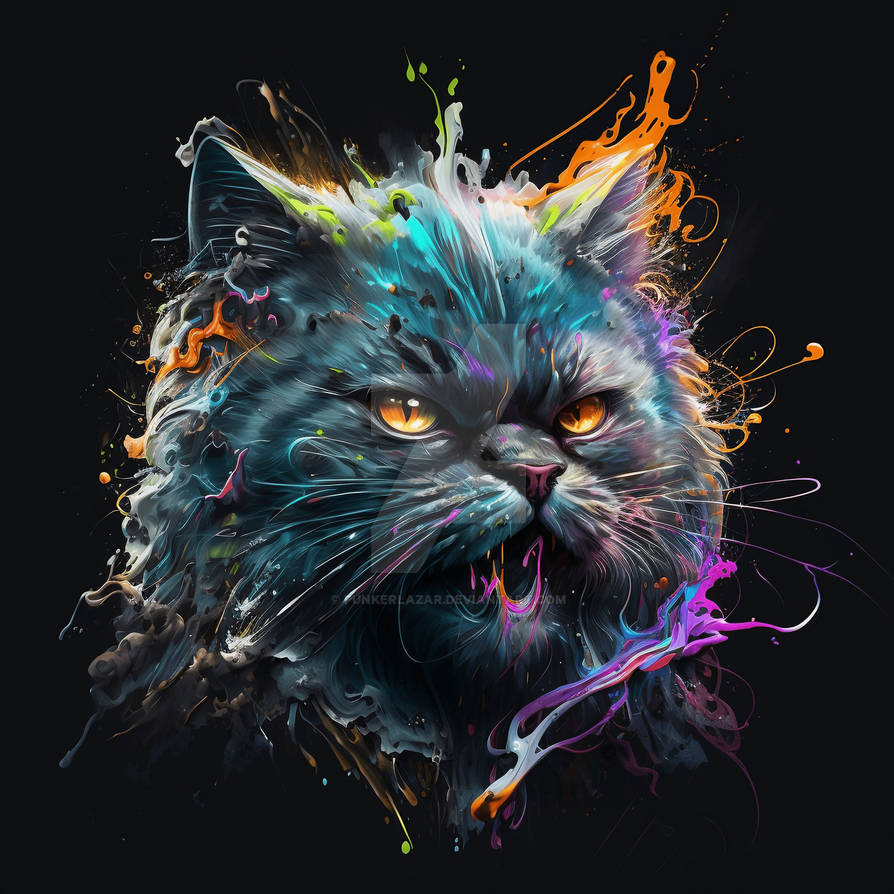 Ink Cat Rabbit Ink Cat (4) by PunkerLazar on DeviantArt