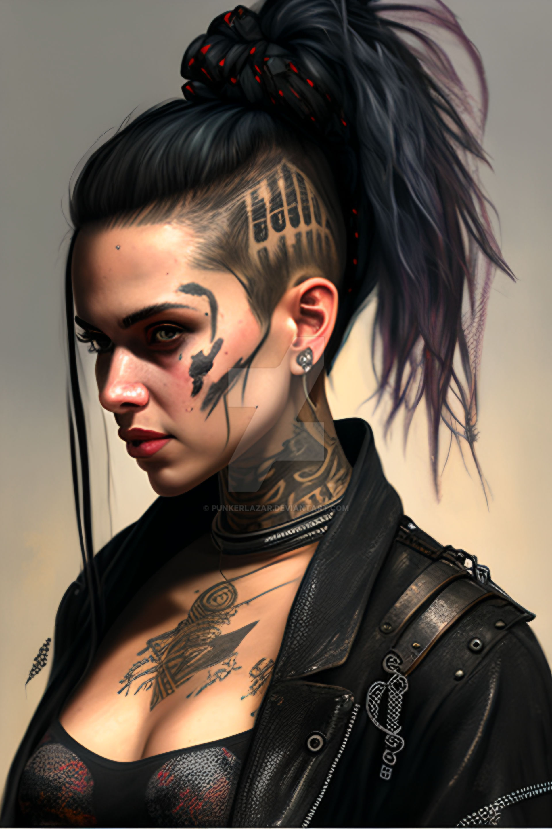 Goth Punk girl (3) by PunkerLazar on DeviantArt