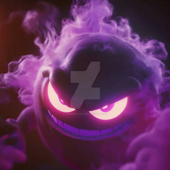 Minimalist Gengar Wallpaper by DrawingJakeM on DeviantArt