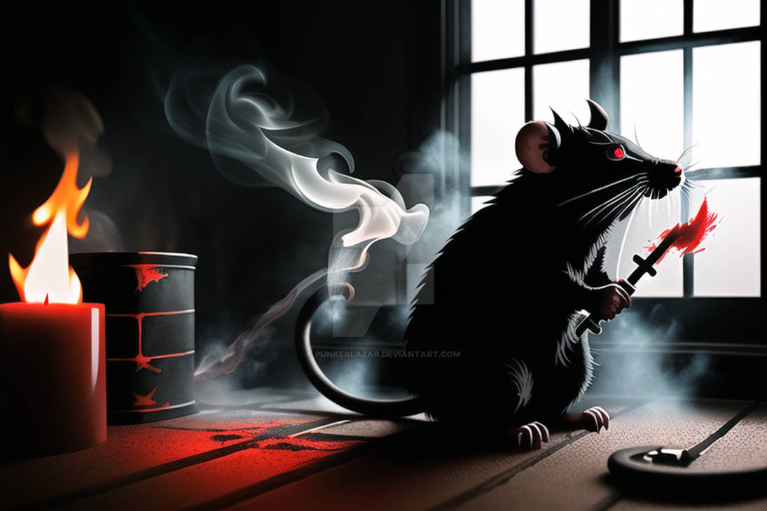 Rune Rats Black Rat Of Red Rune (5) by PunkerLazar on DeviantArt