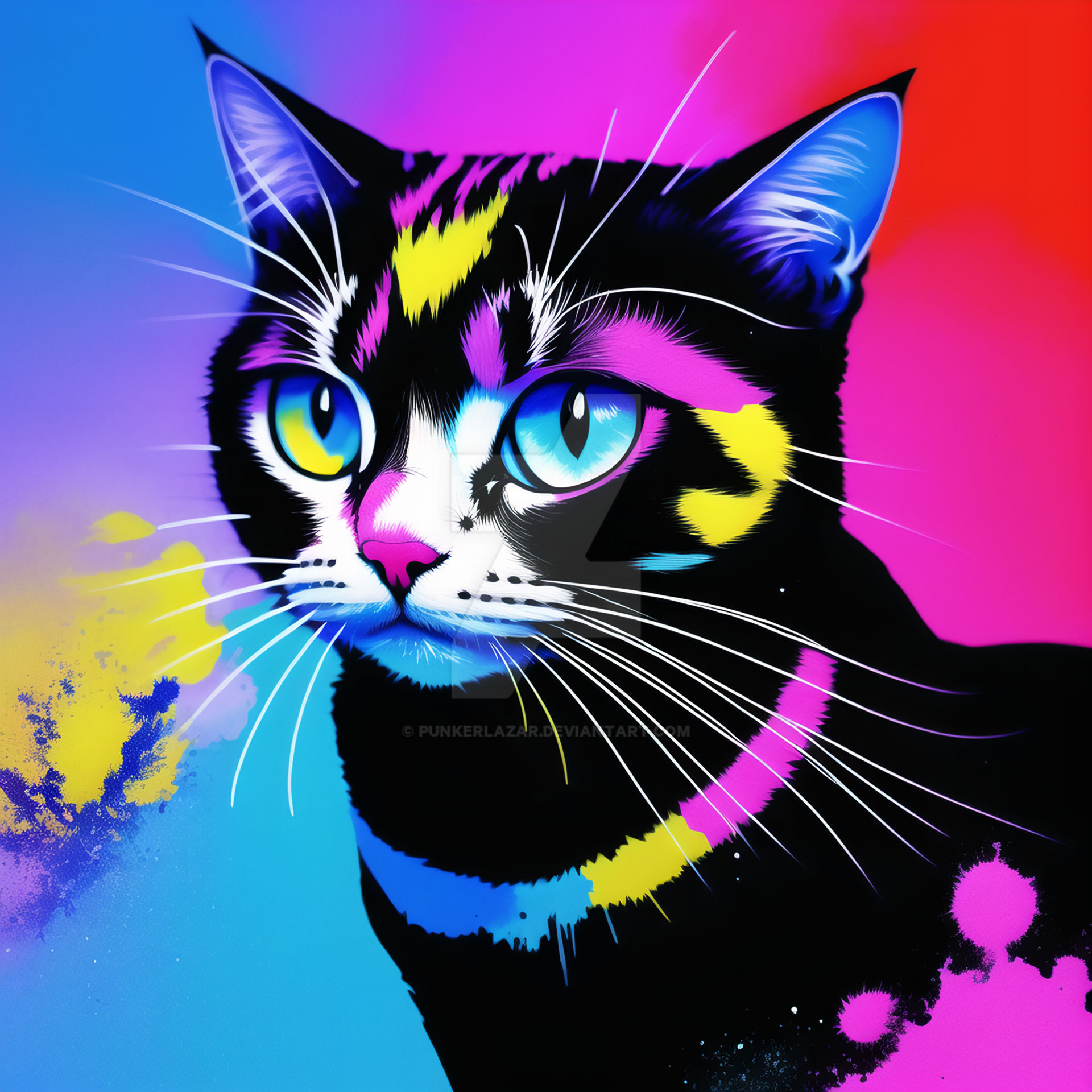 Ink Cat Rabbit Ink Cat (5) by PunkerLazar on DeviantArt