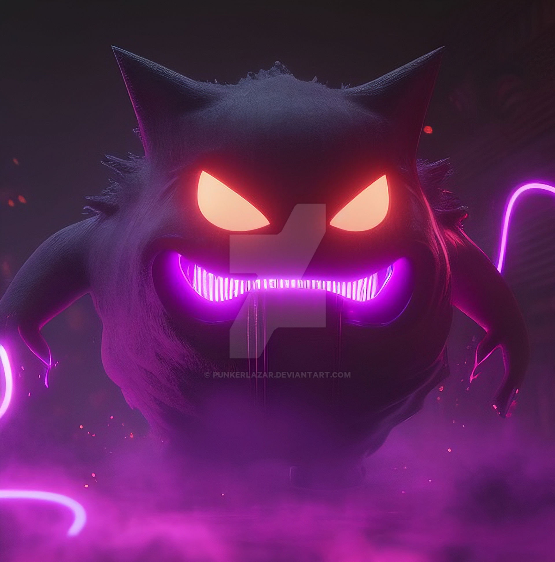 Gengar Racing Gengar by PunkerLazar on DeviantArt
